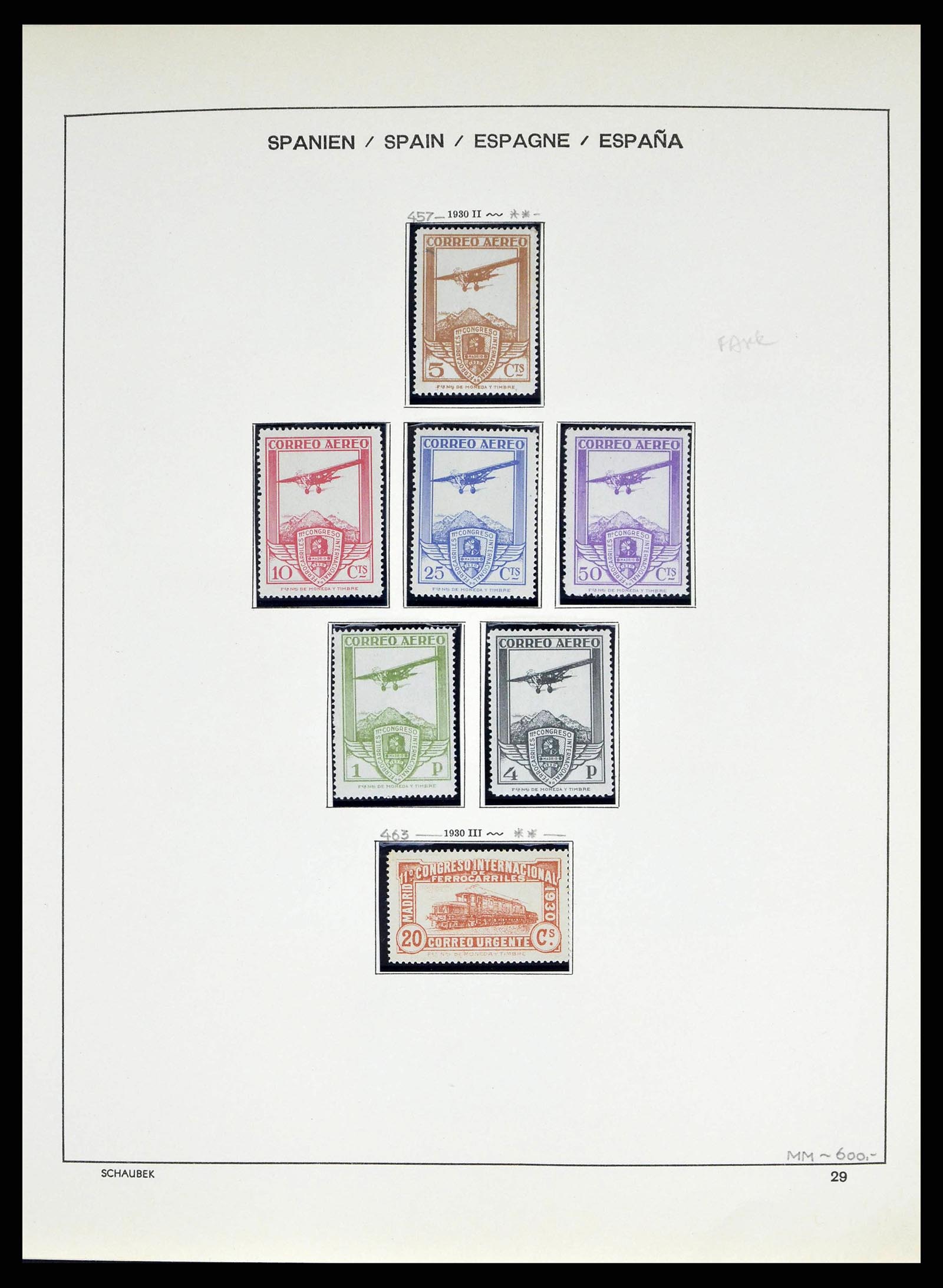 38491 0050 - Postzegelverzameling 38491 Spanje 1850-1965.