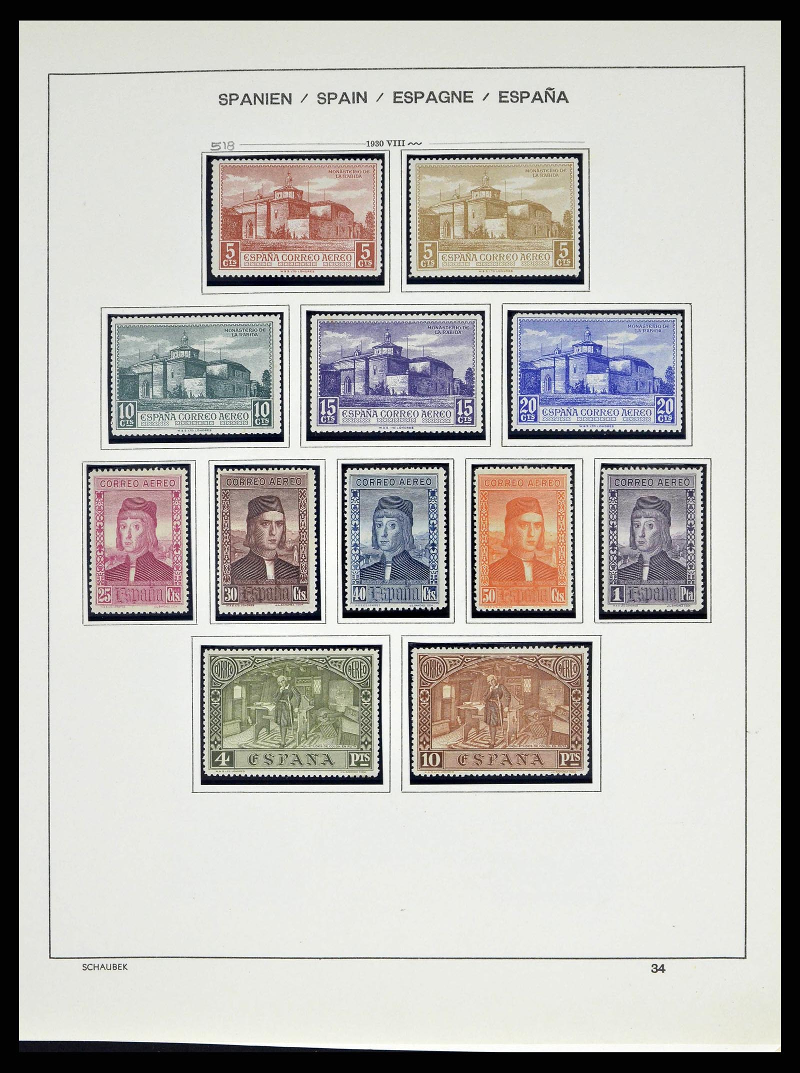 38491 0061 - Stamp collection 38491 Spain 1850-1965.