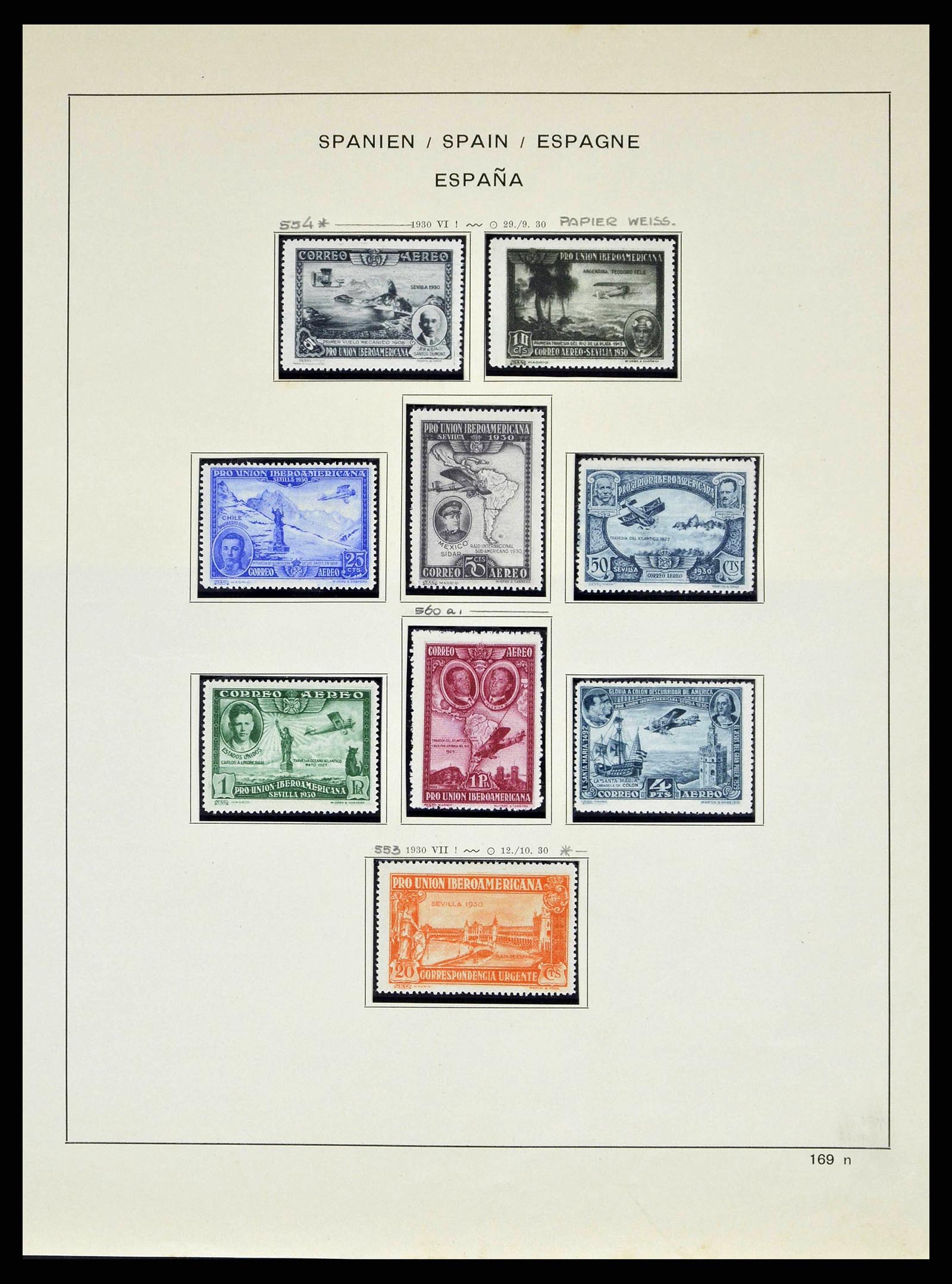 38491 0067 - Stamp collection 38491 Spain 1850-1965.