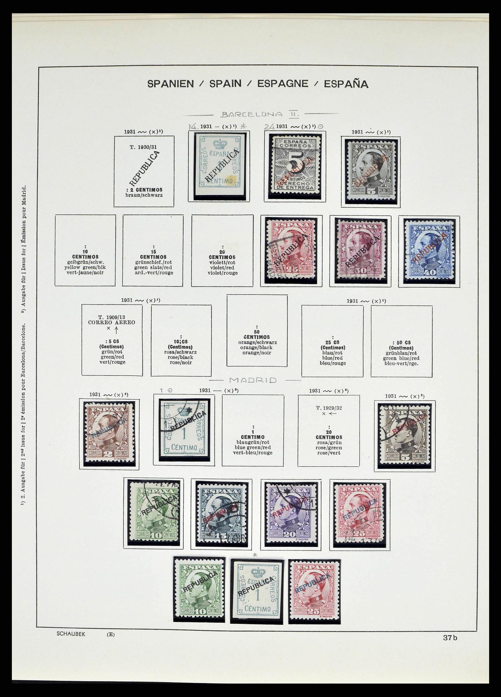 38491 0072 - Stamp collection 38491 Spain 1850-1965.