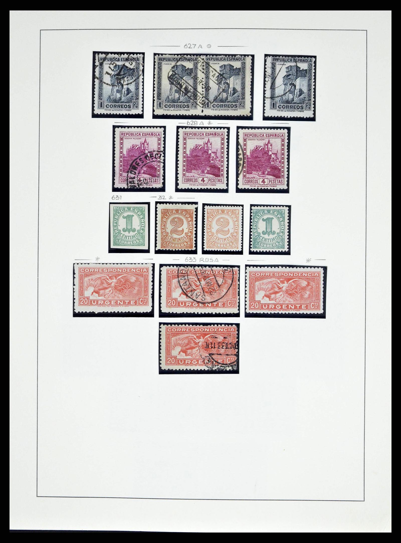 38491 0083 - Stamp collection 38491 Spain 1850-1965.