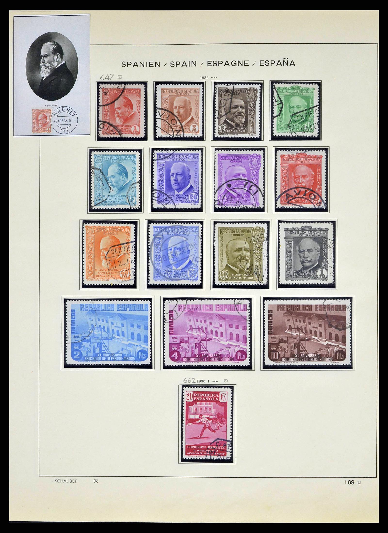 38491 0088 - Stamp collection 38491 Spain 1850-1965.