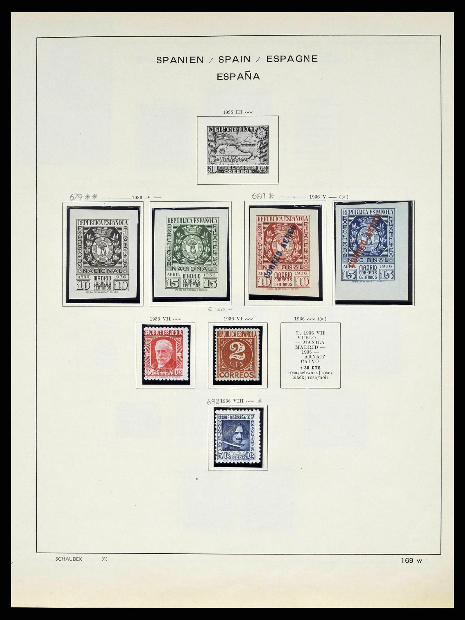 38491 0092 - Stamp collection 38491 Spain 1850-1965.