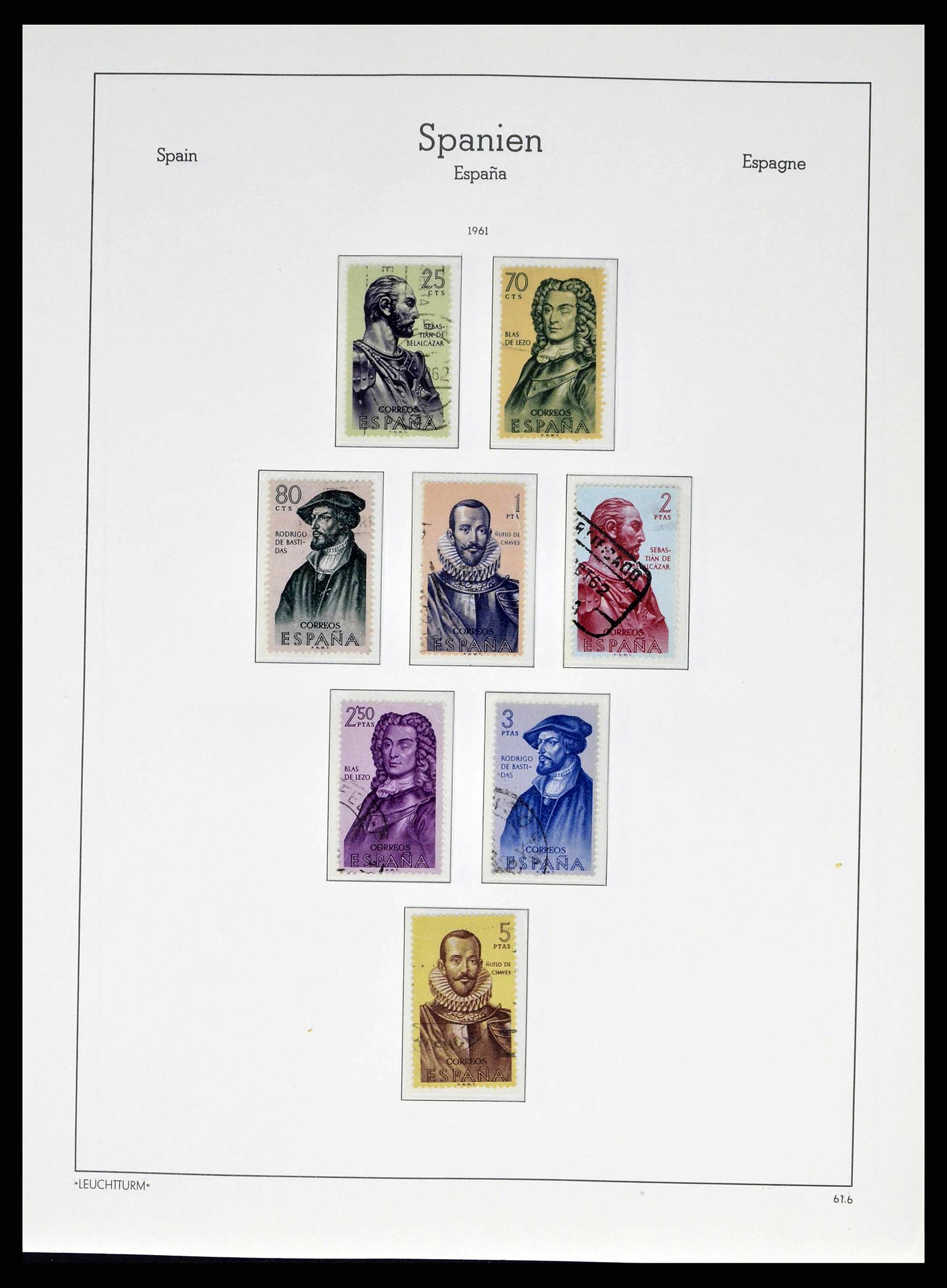 38491 0201 - Stamp collection 38491 Spain 1850-1965.