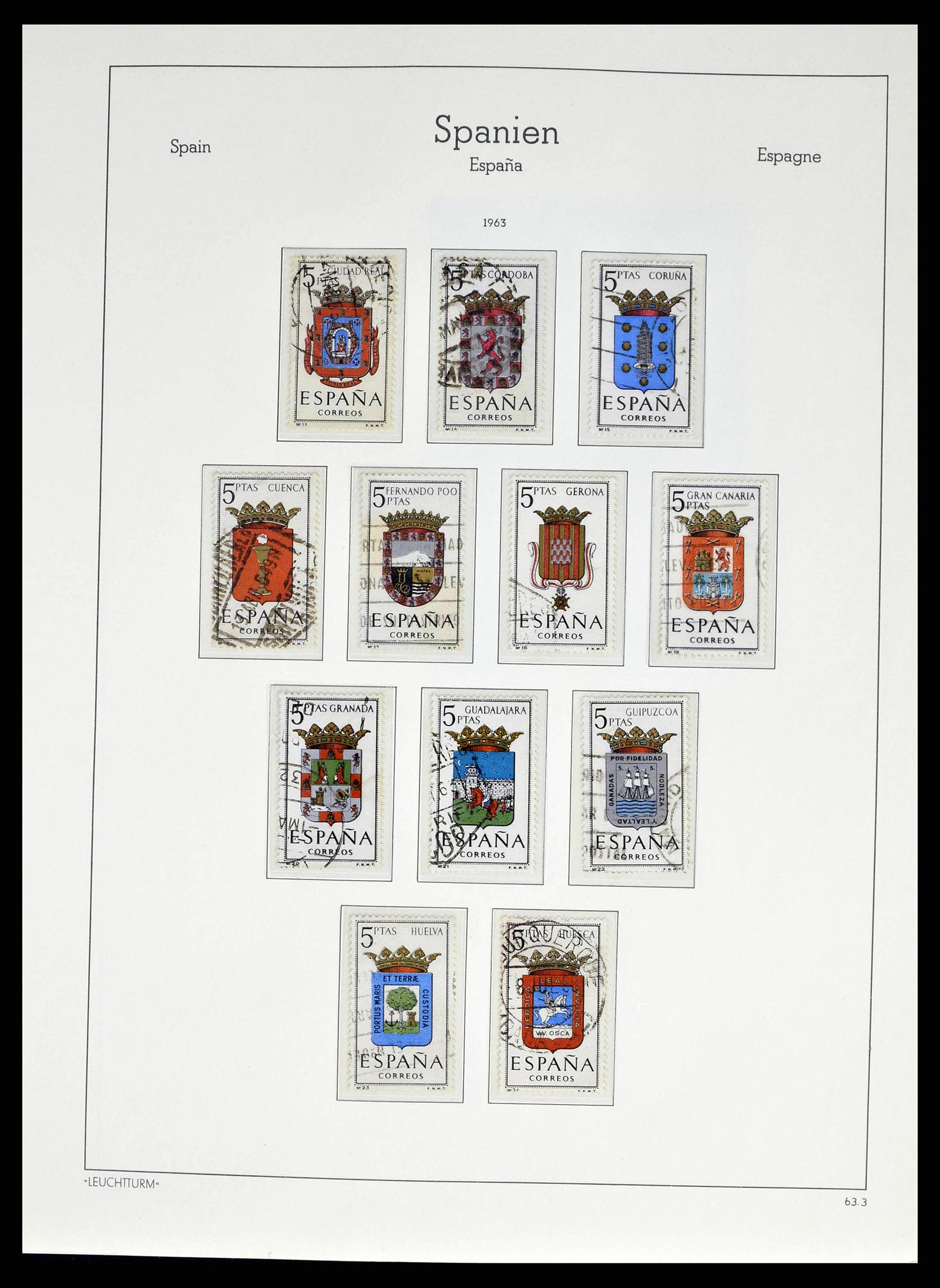 38491 0226 - Stamp collection 38491 Spain 1850-1965.