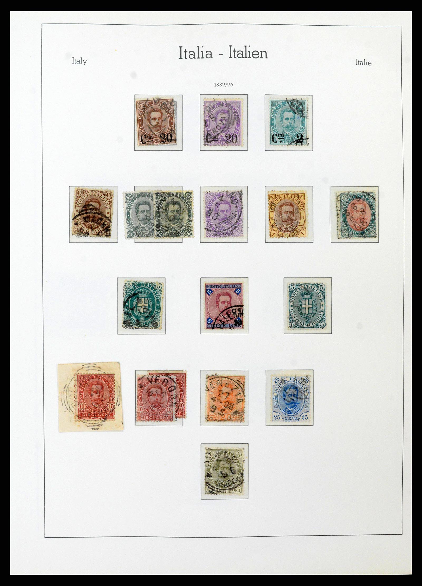 38493 0004 - Stamp collection 38493 Italy 1861-1970.