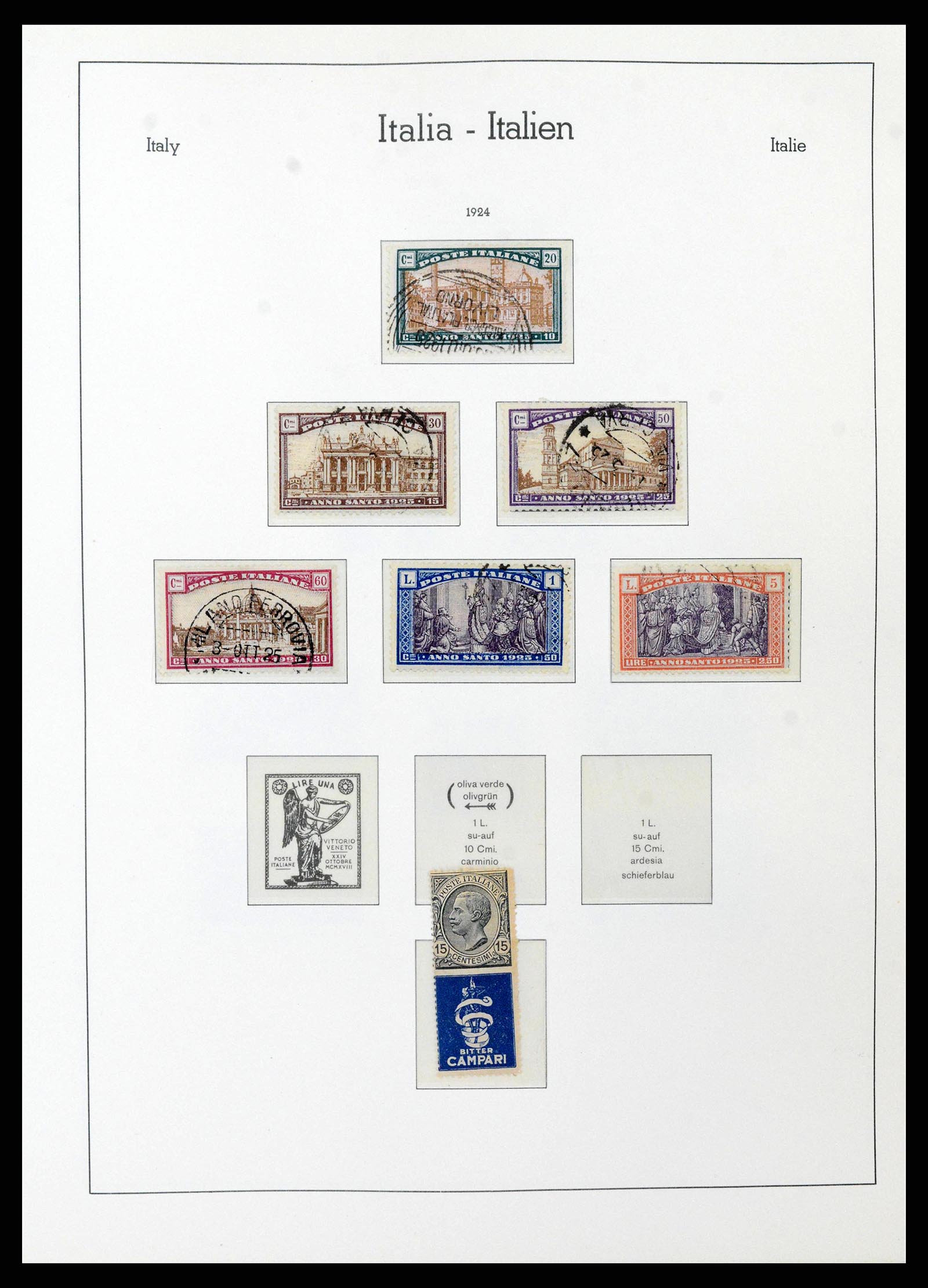 38493 0013 - Stamp collection 38493 Italy 1861-1970.