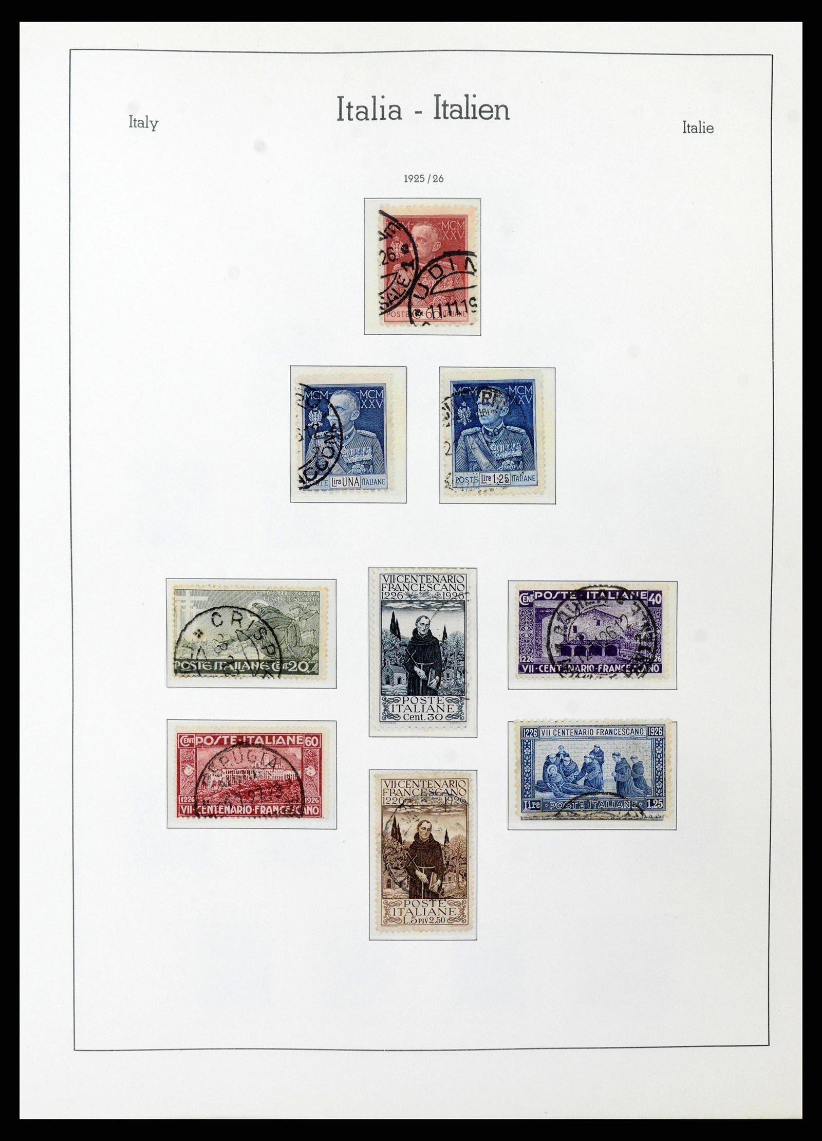 38493 0014 - Stamp collection 38493 Italy 1861-1970.