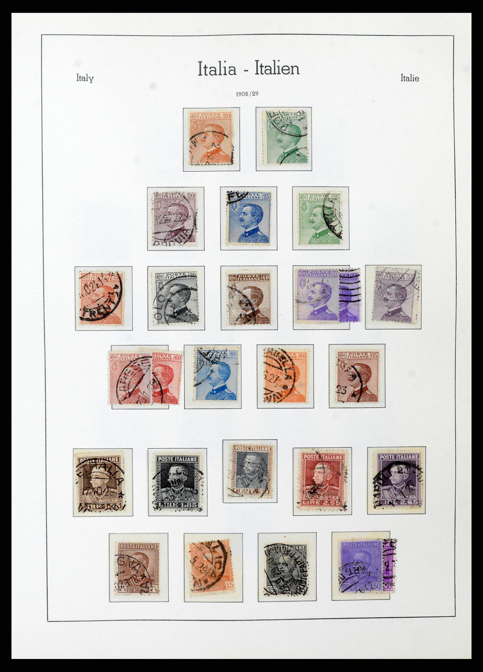 38493 0015 - Stamp collection 38493 Italy 1861-1970.