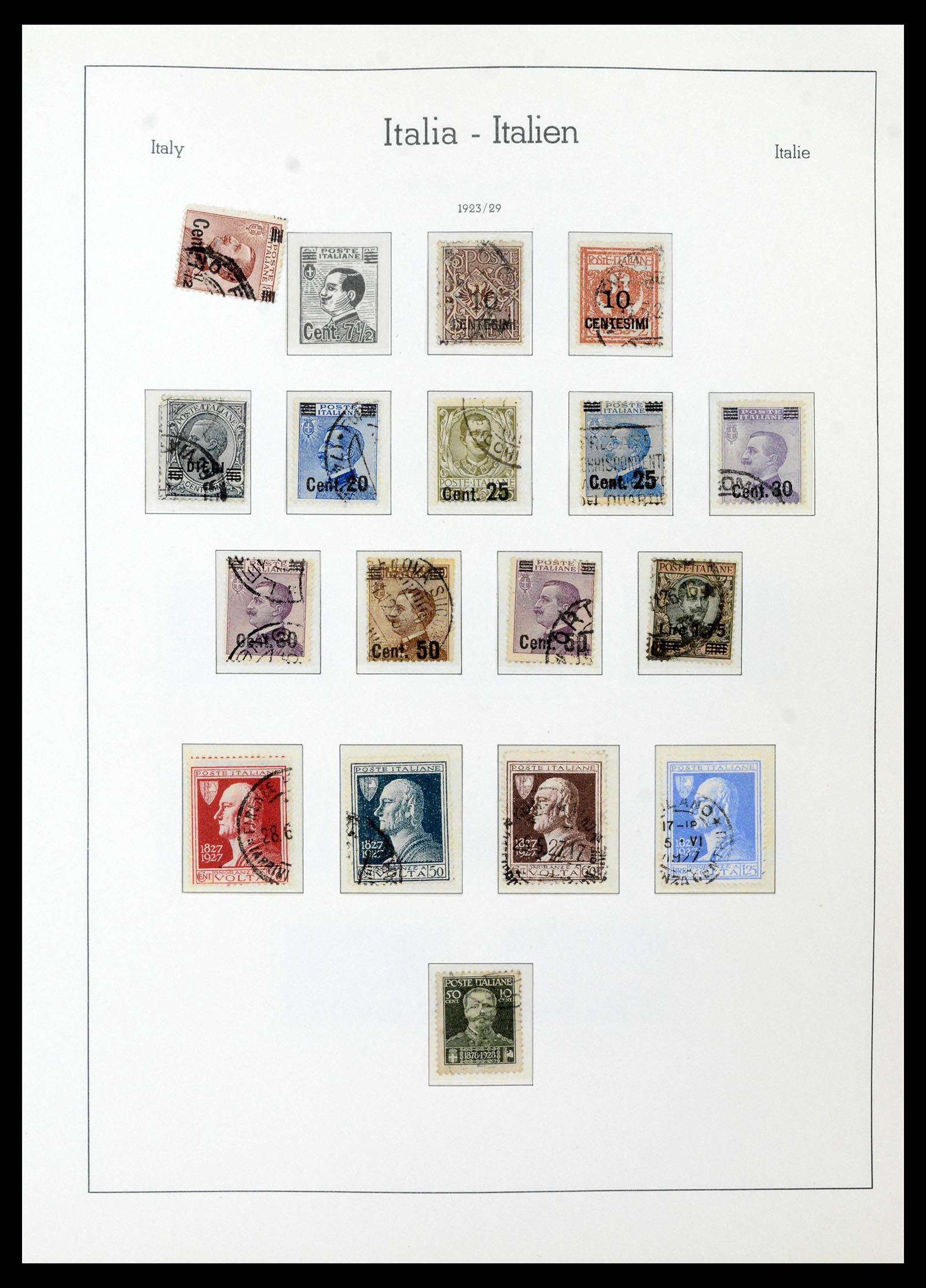 38493 0016 - Stamp collection 38493 Italy 1861-1970.