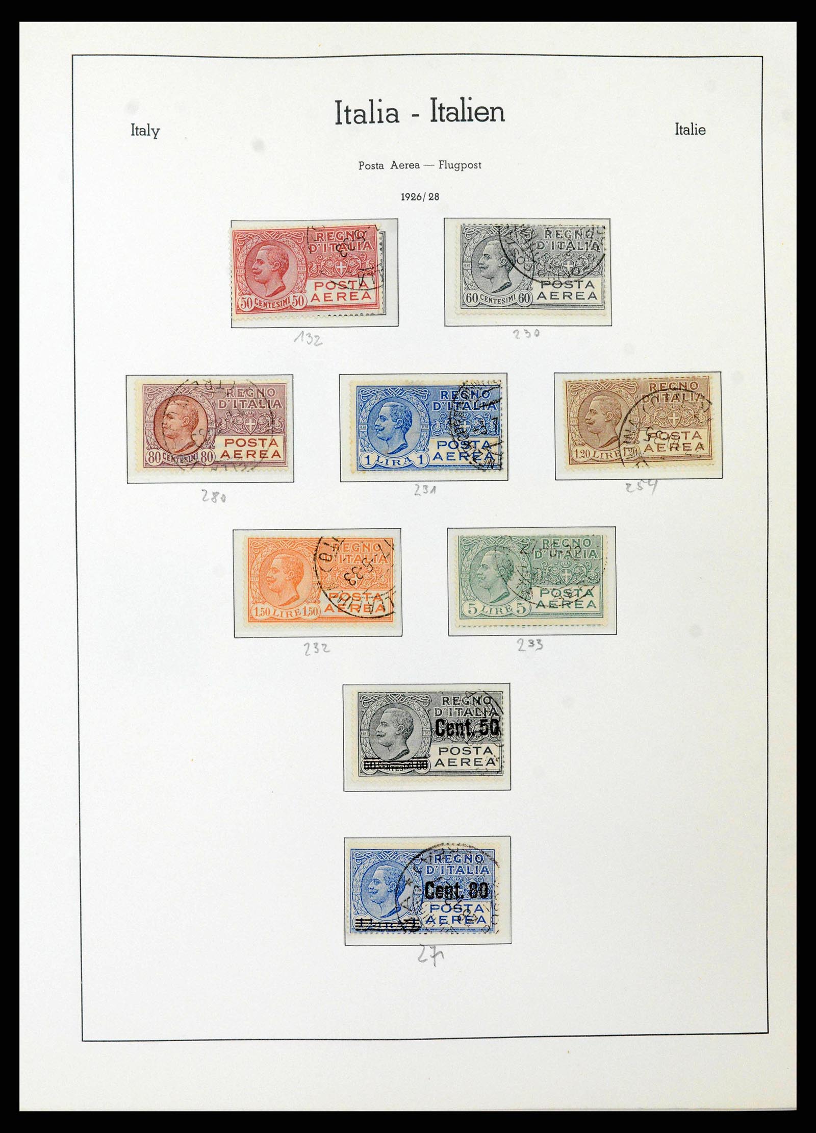 38493 0020 - Stamp collection 38493 Italy 1861-1970.