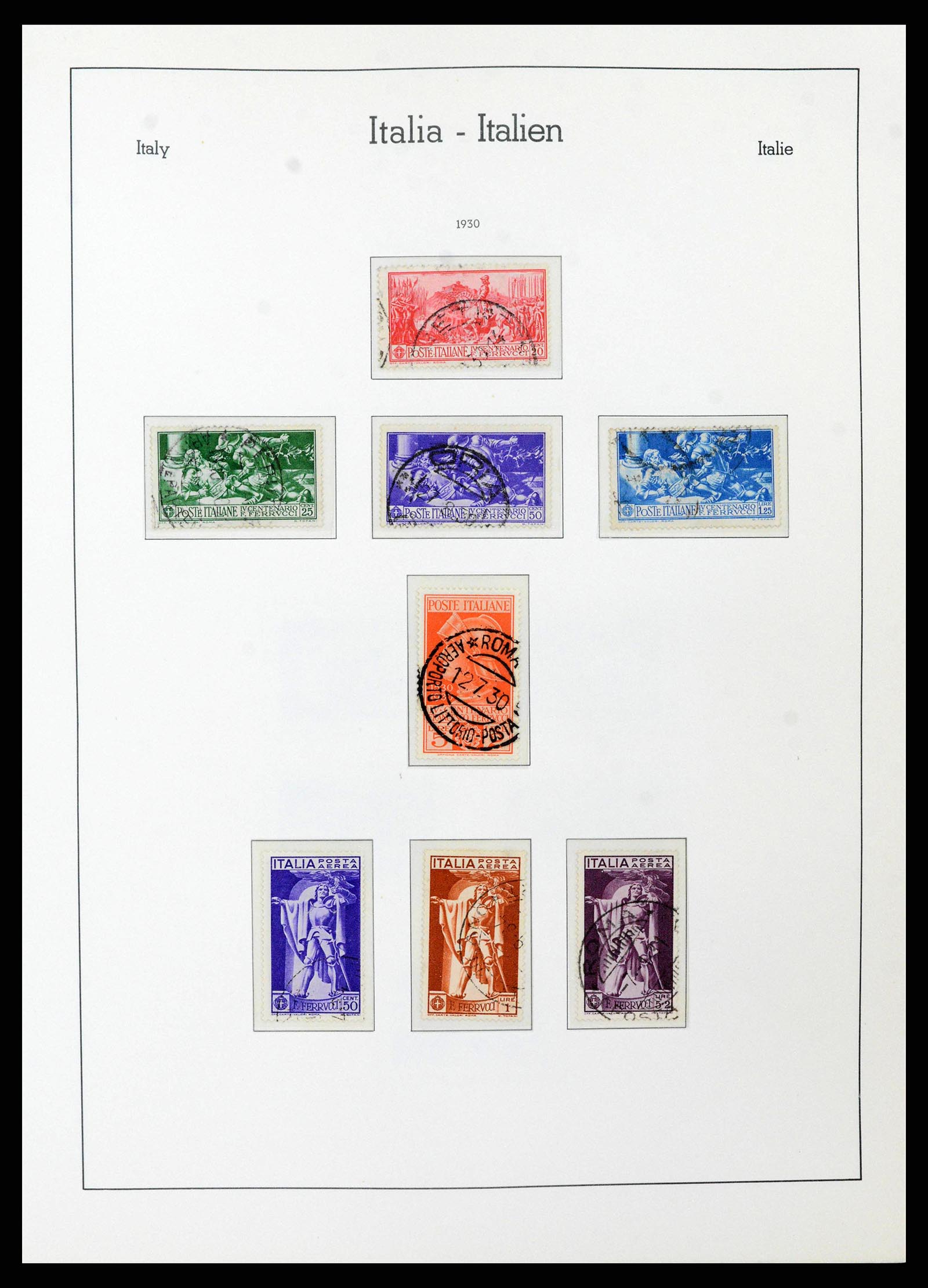 38493 0025 - Stamp collection 38493 Italy 1861-1970.