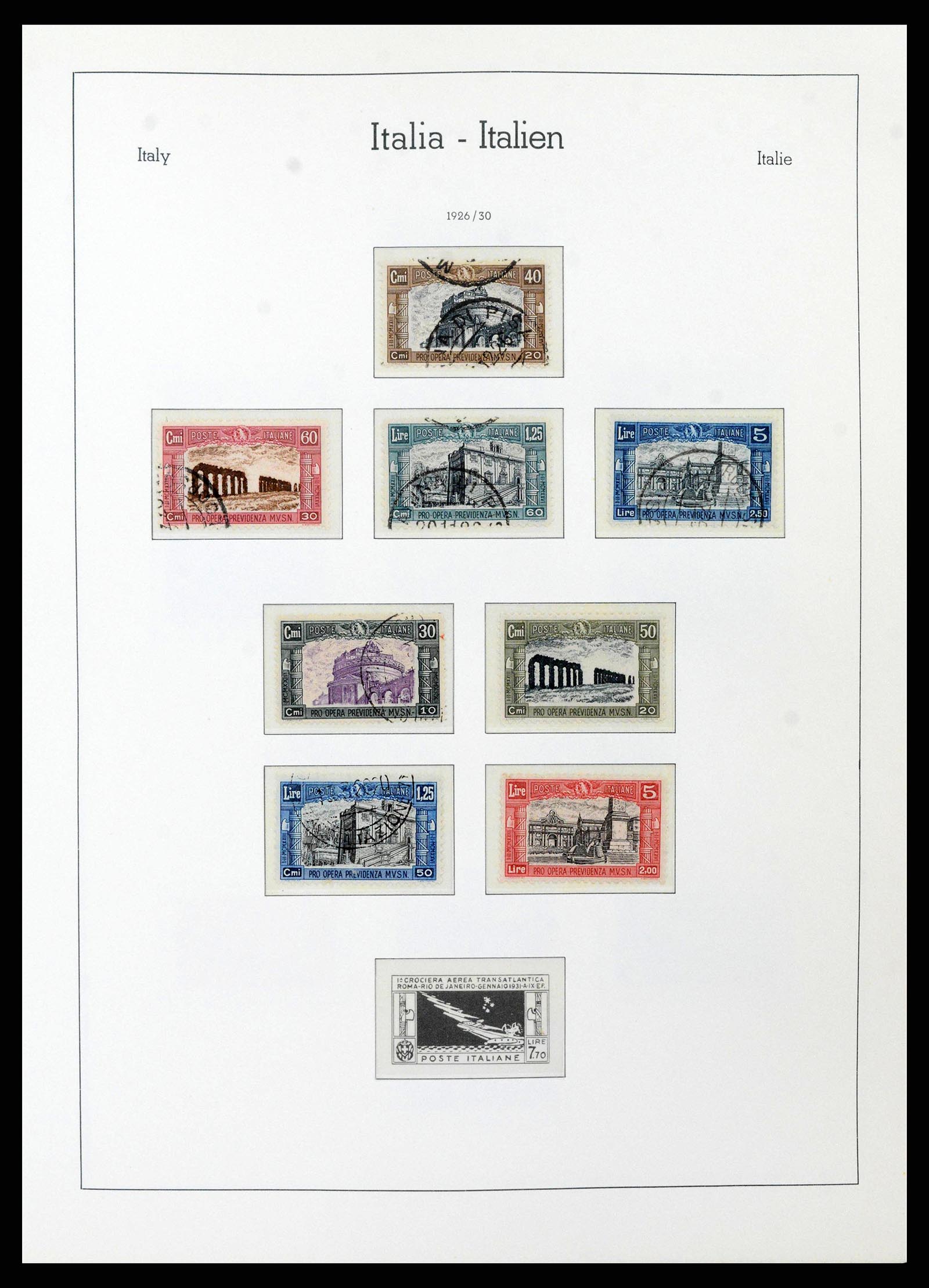 38493 0026 - Stamp collection 38493 Italy 1861-1970.