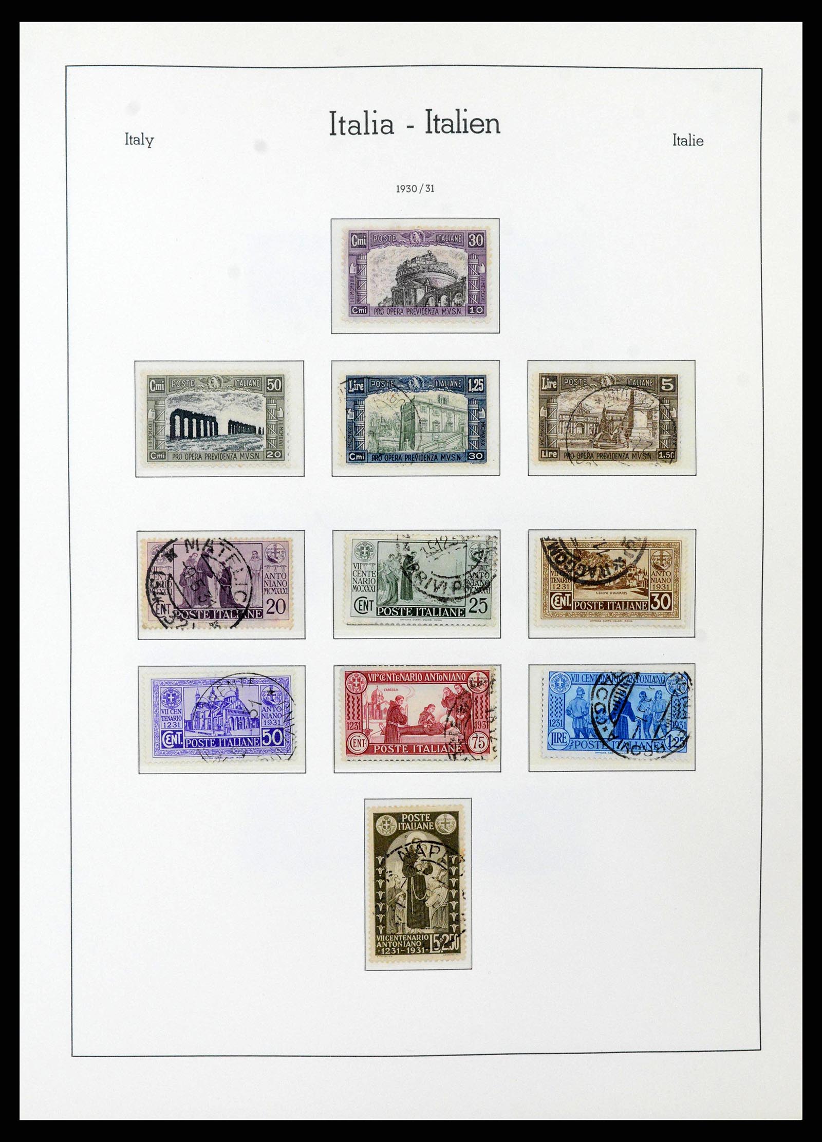 38493 0028 - Stamp collection 38493 Italy 1861-1970.