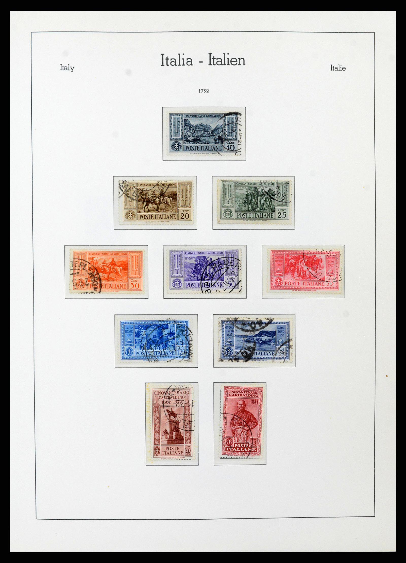 38493 0031 - Stamp collection 38493 Italy 1861-1970.