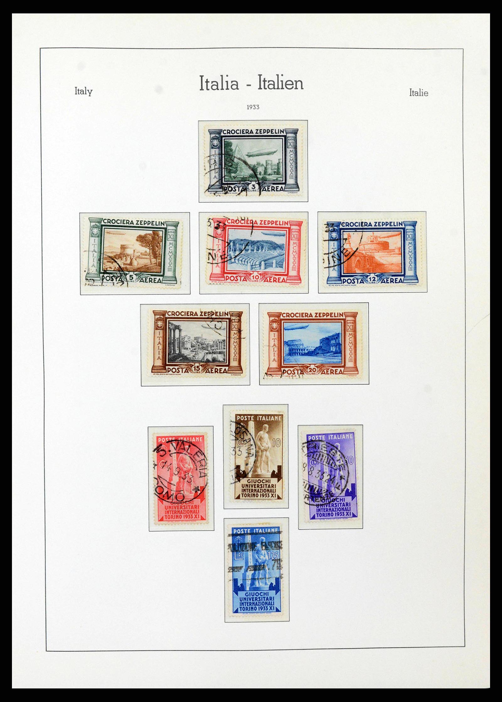 38493 0035 - Stamp collection 38493 Italy 1861-1970.