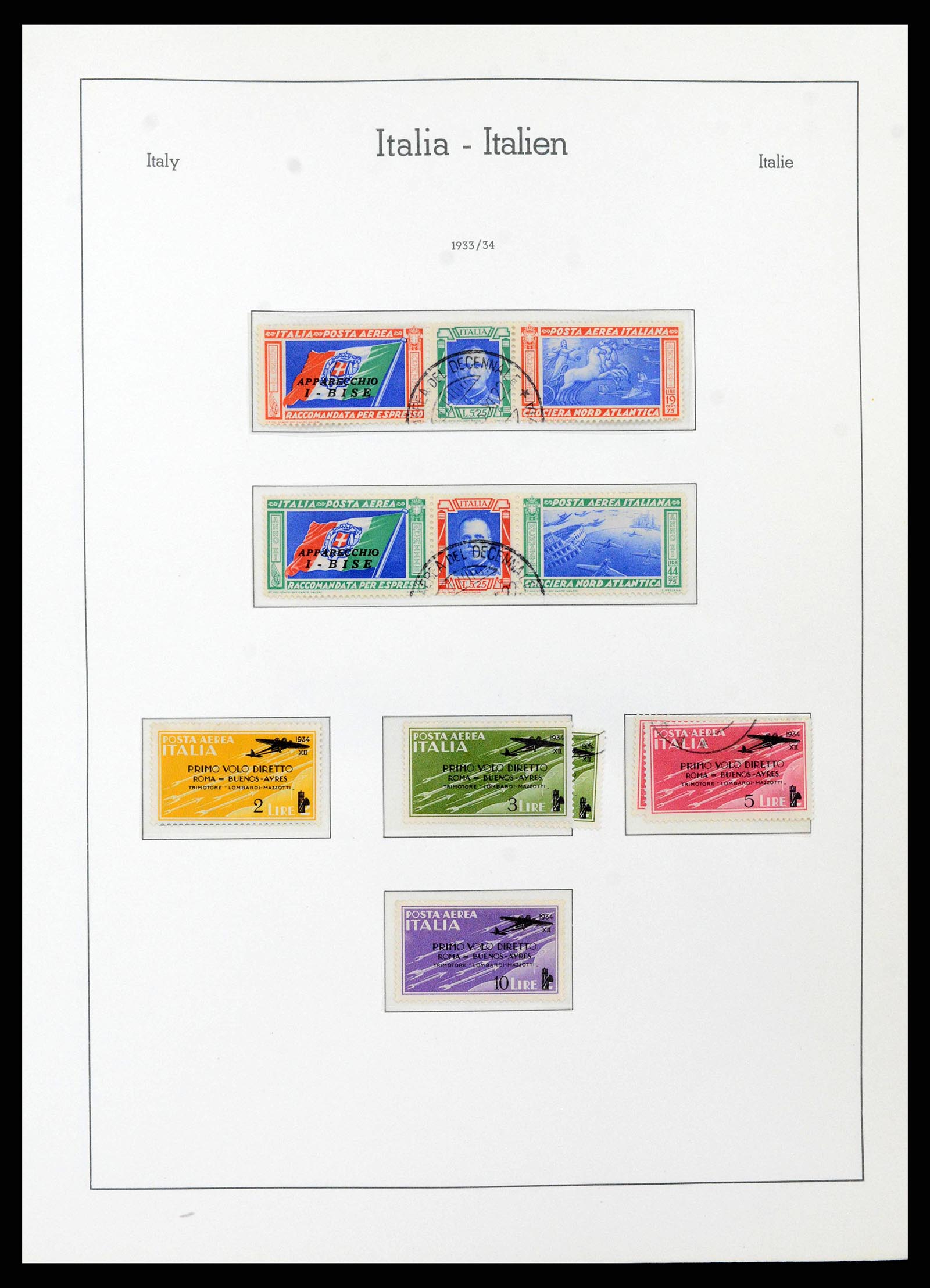 38493 0037 - Stamp collection 38493 Italy 1861-1970.