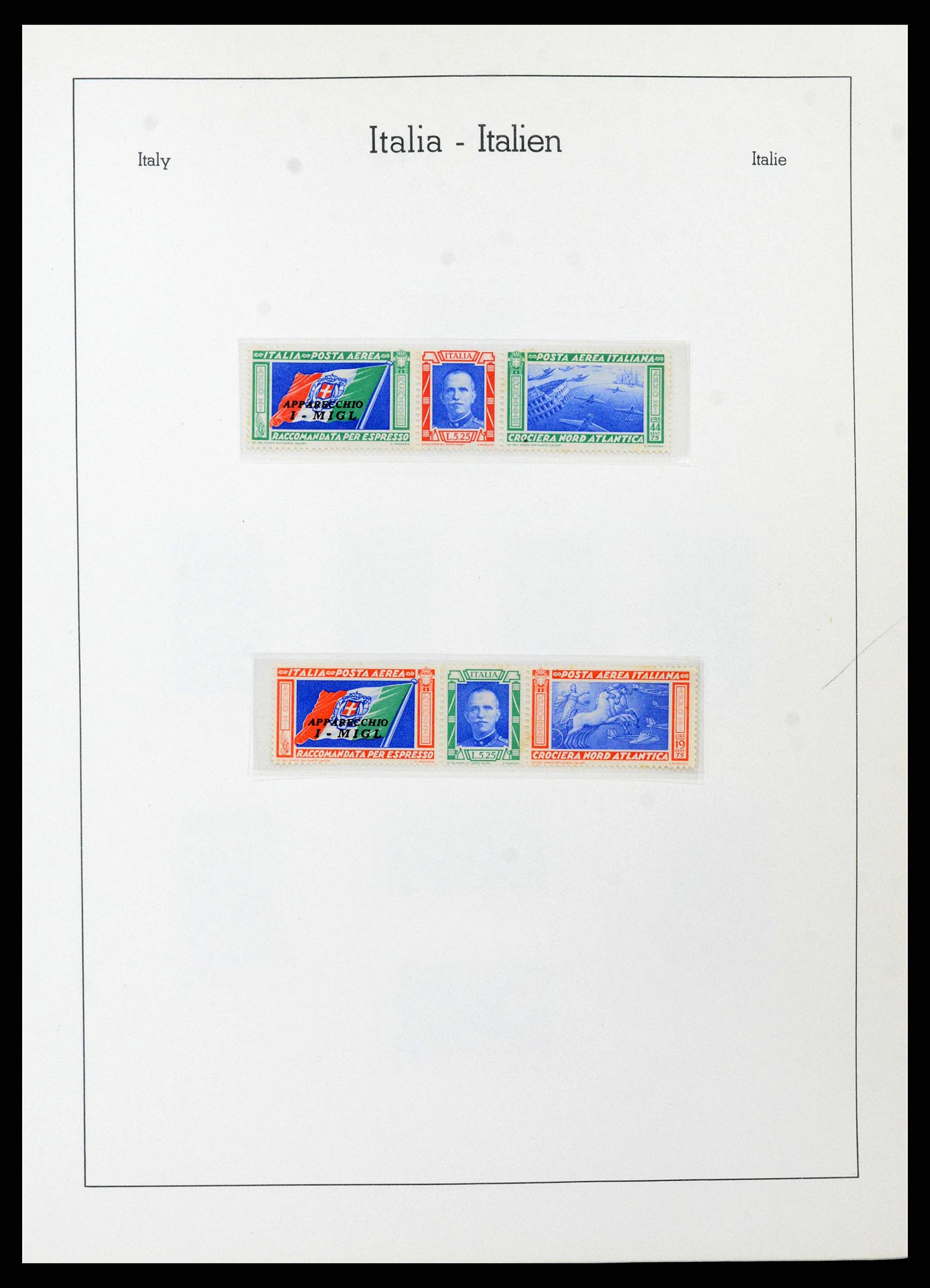 38493 0038 - Stamp collection 38493 Italy 1861-1970.