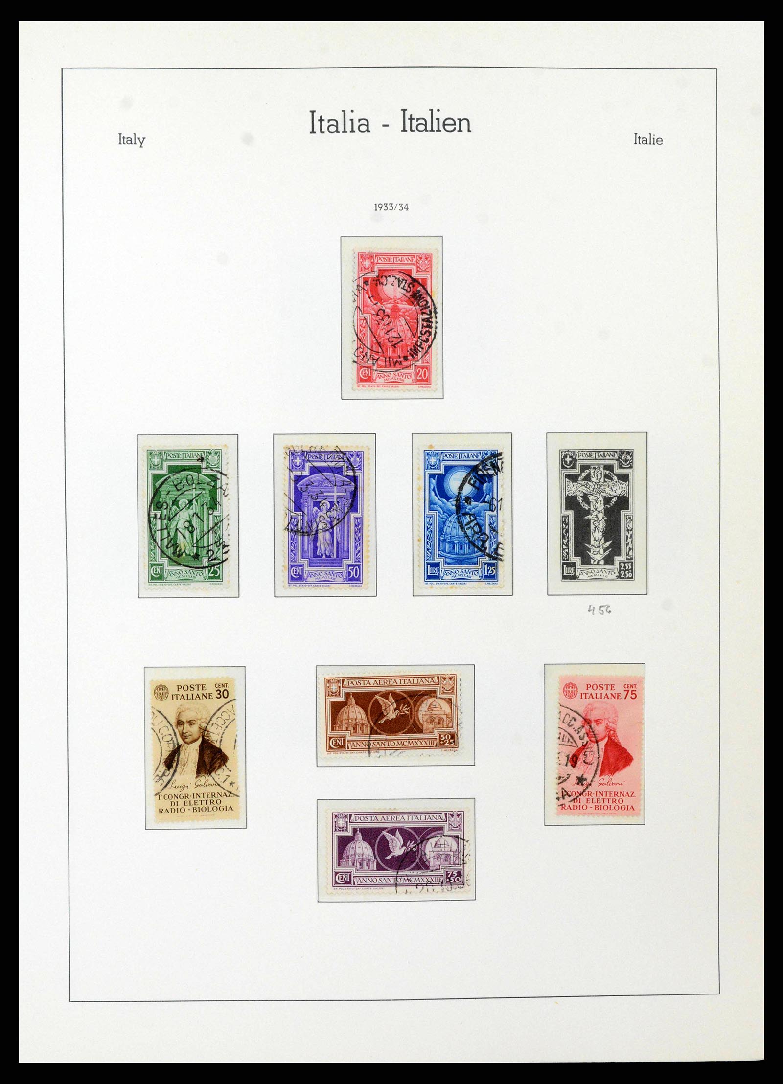 38493 0039 - Stamp collection 38493 Italy 1861-1970.