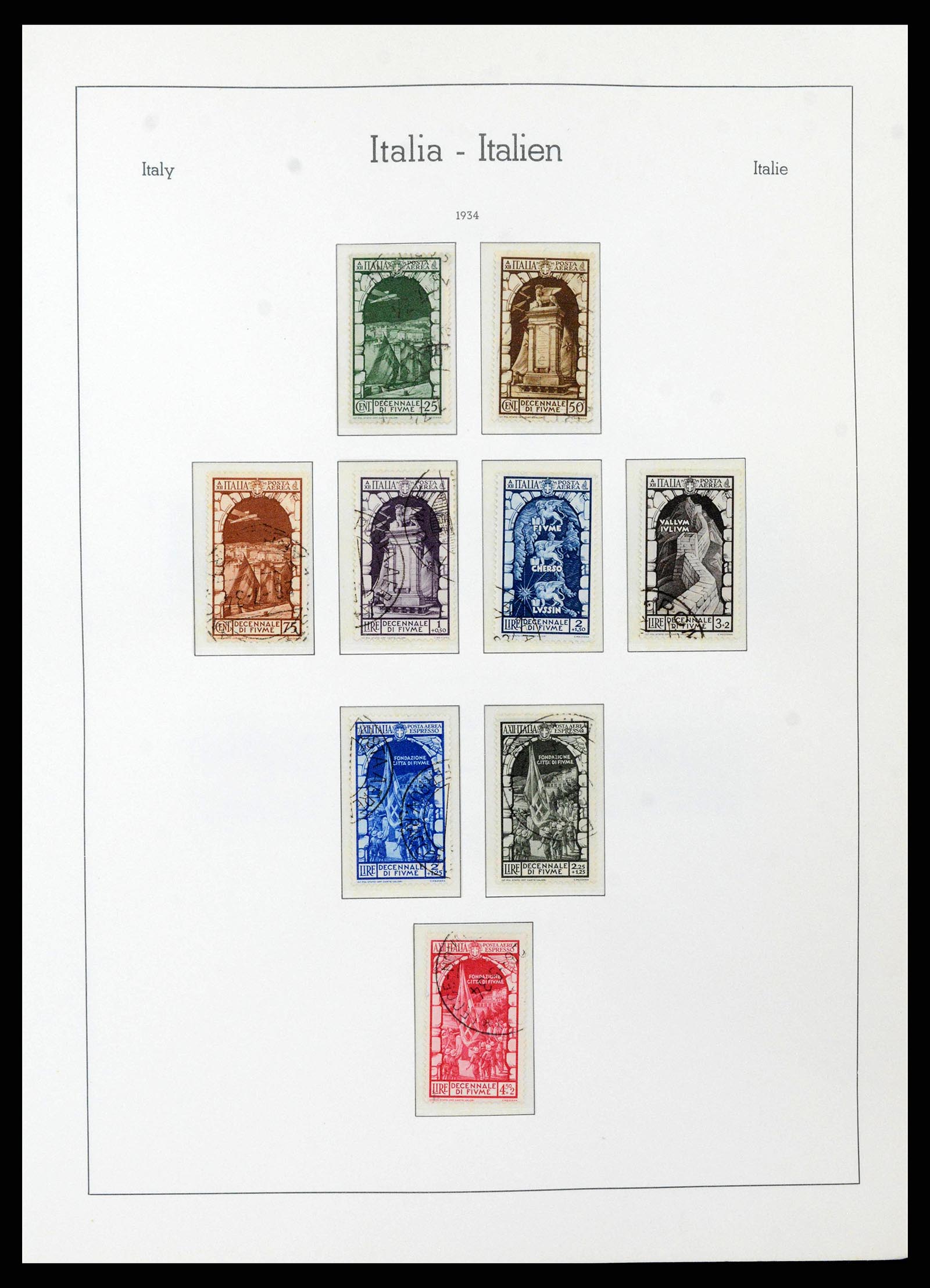38493 0041 - Stamp collection 38493 Italy 1861-1970.