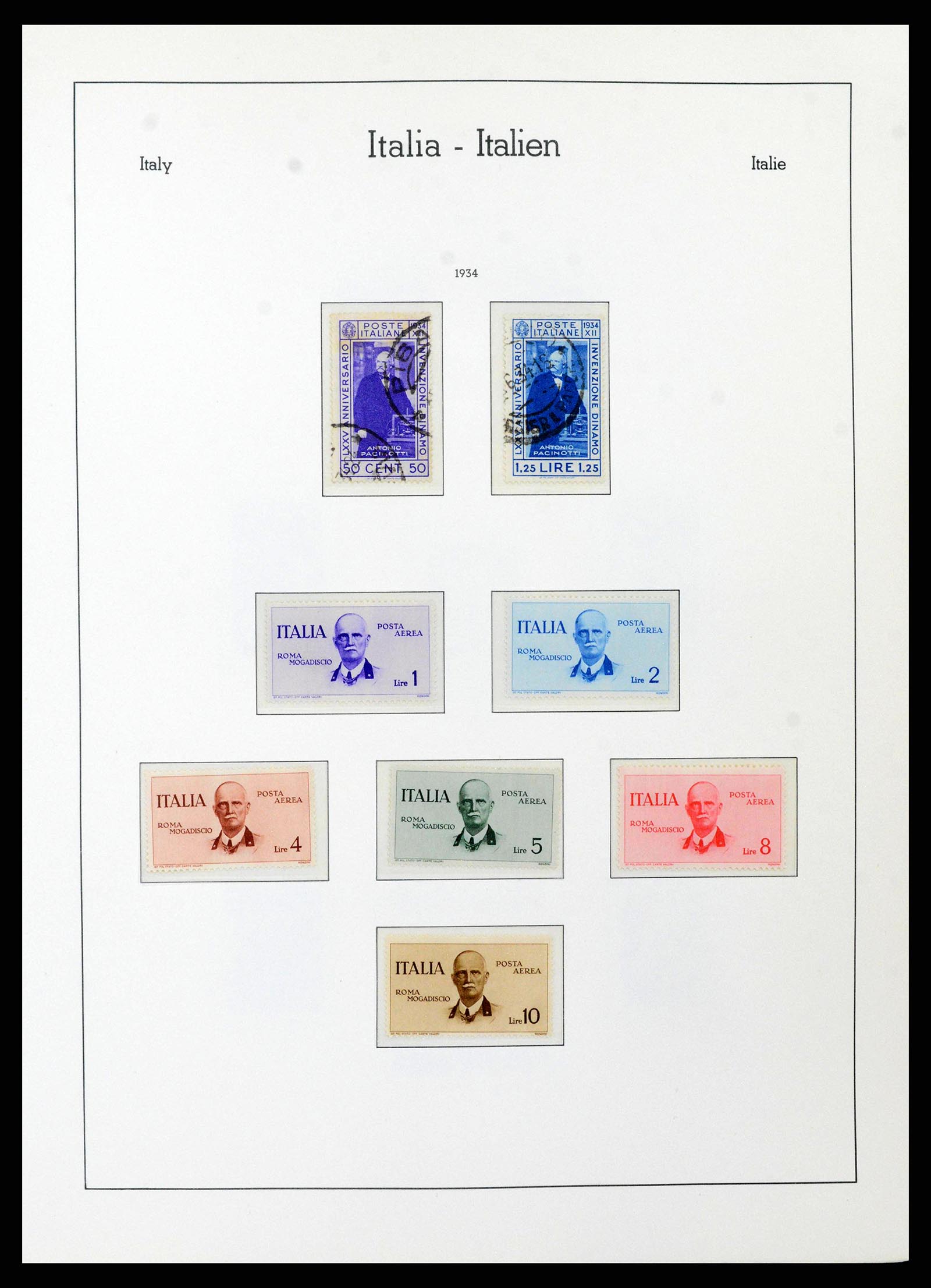 38493 0045 - Stamp collection 38493 Italy 1861-1970.