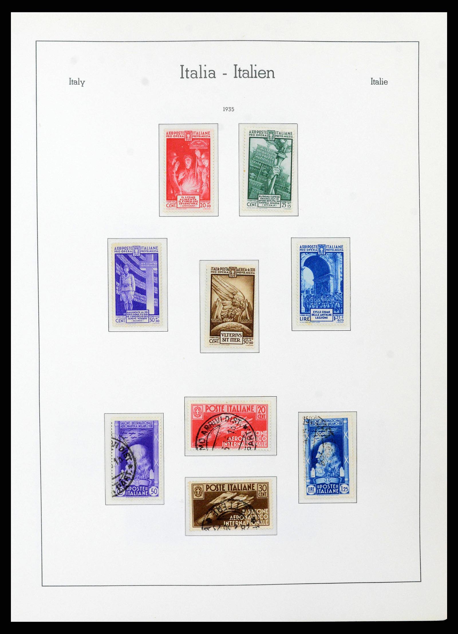 38493 0046 - Stamp collection 38493 Italy 1861-1970.
