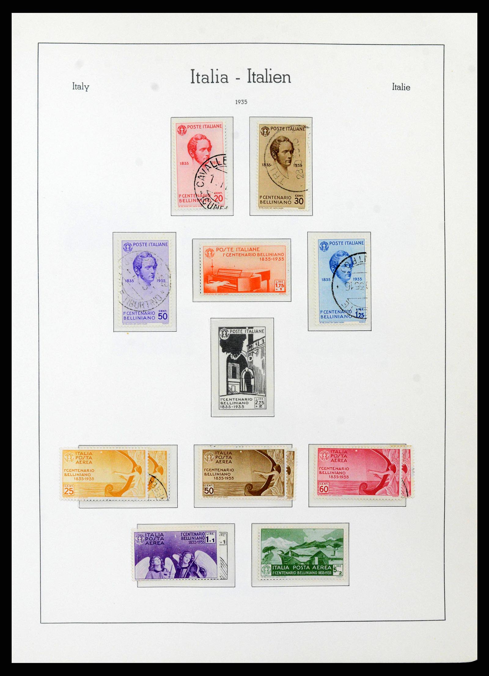 38493 0047 - Stamp collection 38493 Italy 1861-1970.