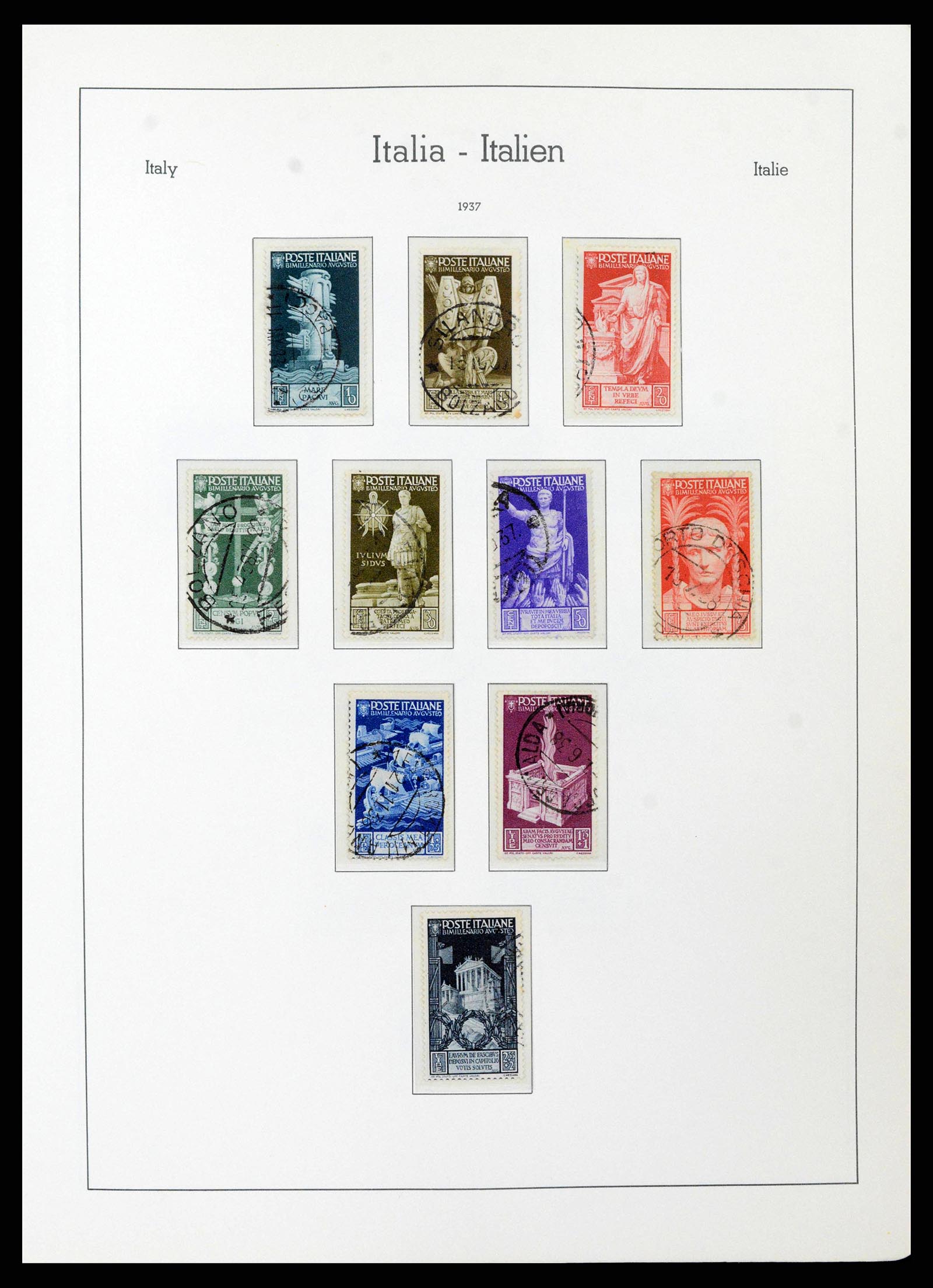 38493 0051 - Stamp collection 38493 Italy 1861-1970.