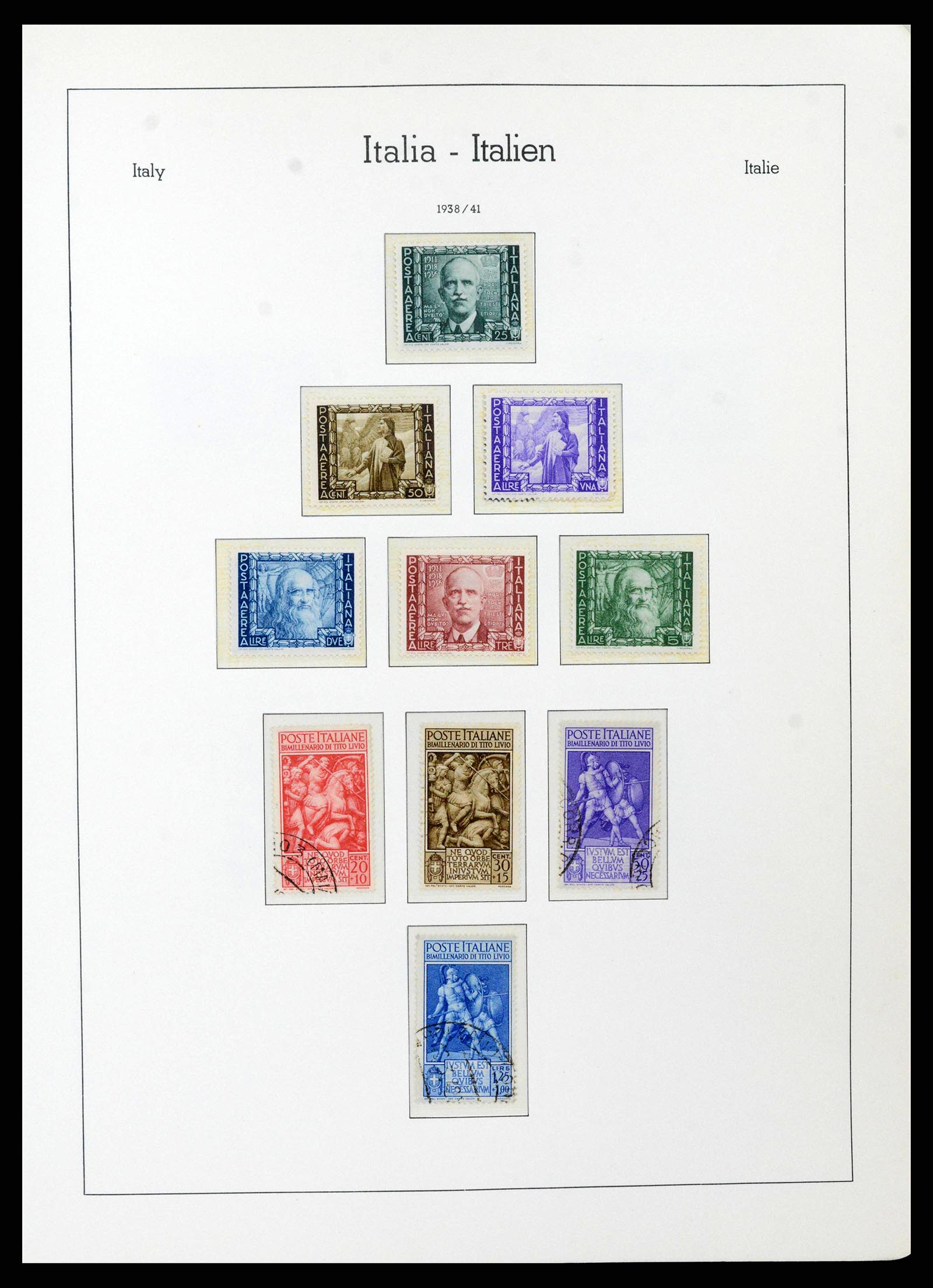 38493 0055 - Stamp collection 38493 Italy 1861-1970.