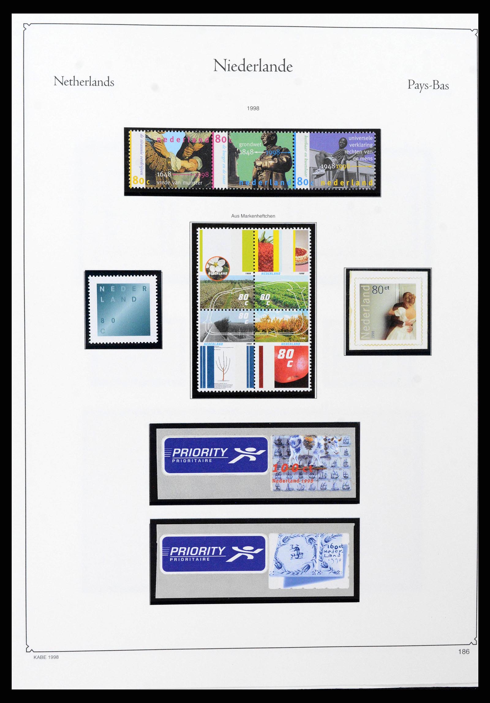 38496 0001 - Postzegelverzameling 38496 Nederland 1998-2022!