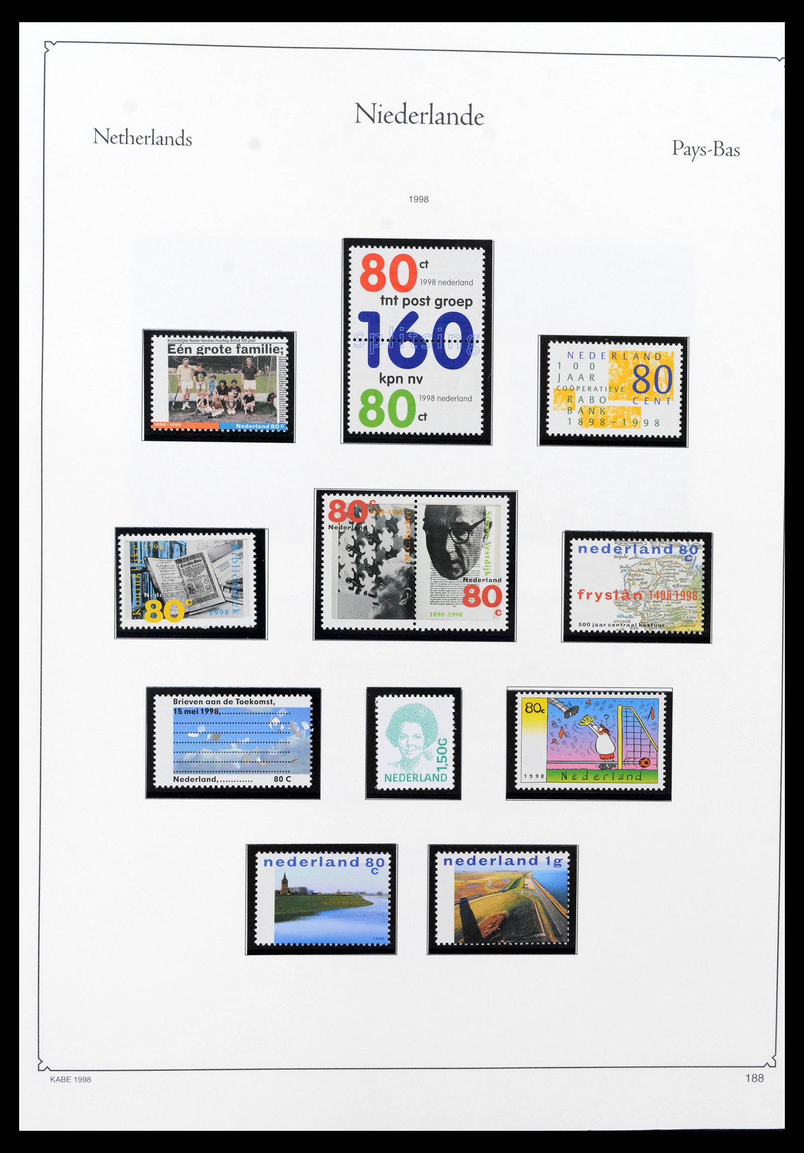 38496 0003 - Stamp collection 38496 Netherlands 1998-2022!