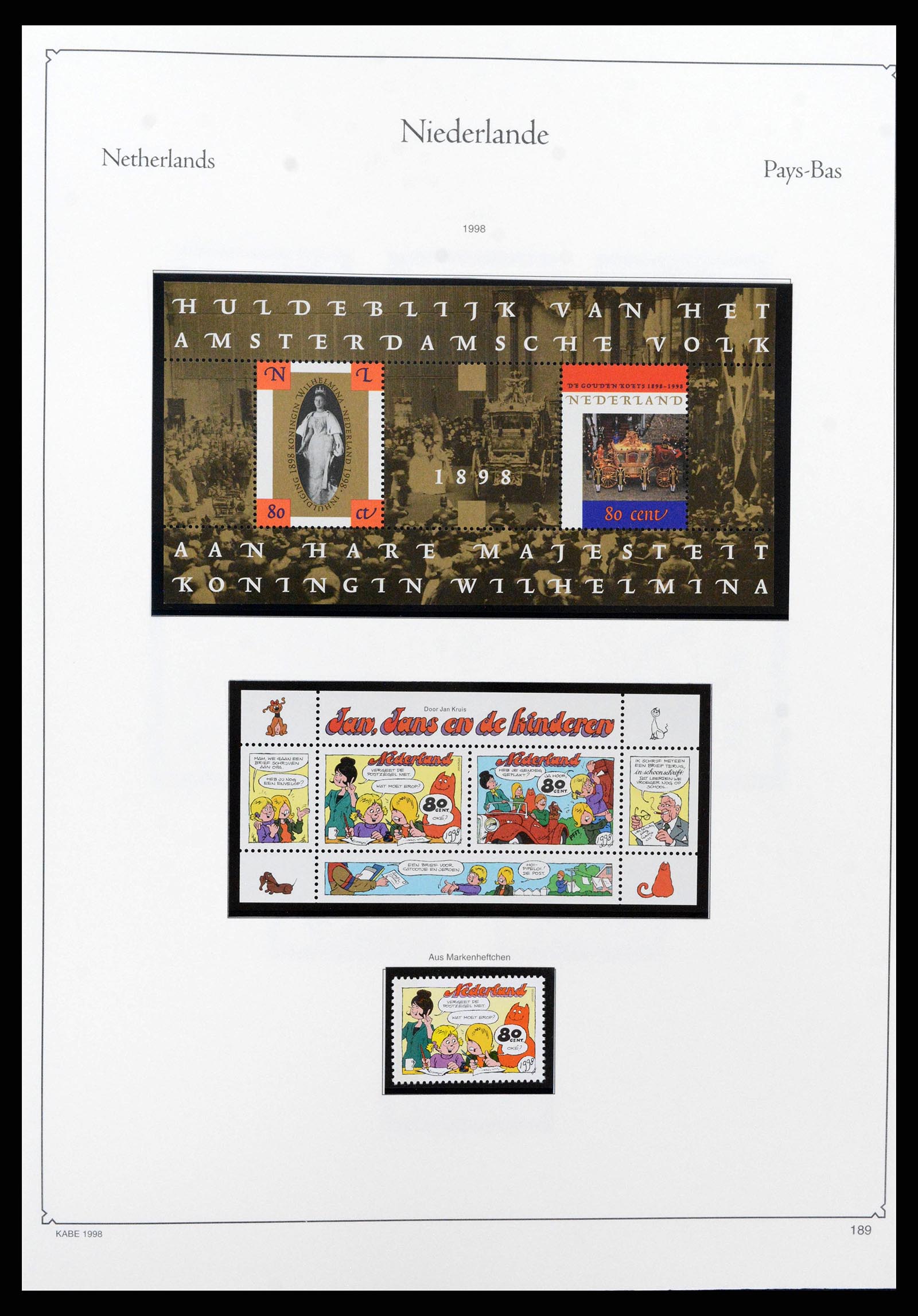 38496 0004 - Postzegelverzameling 38496 Nederland 1998-2022!