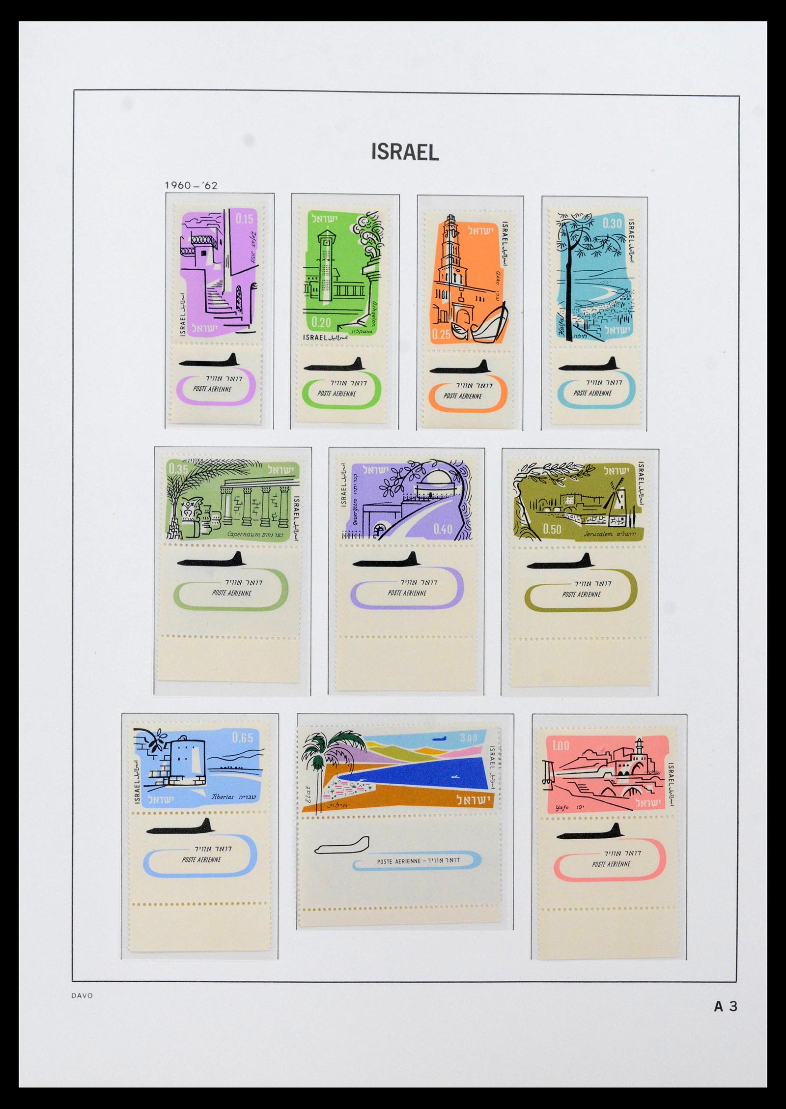 38499 0058 - Postzegelverzameling 38499 Israël compleet 1948-2010.