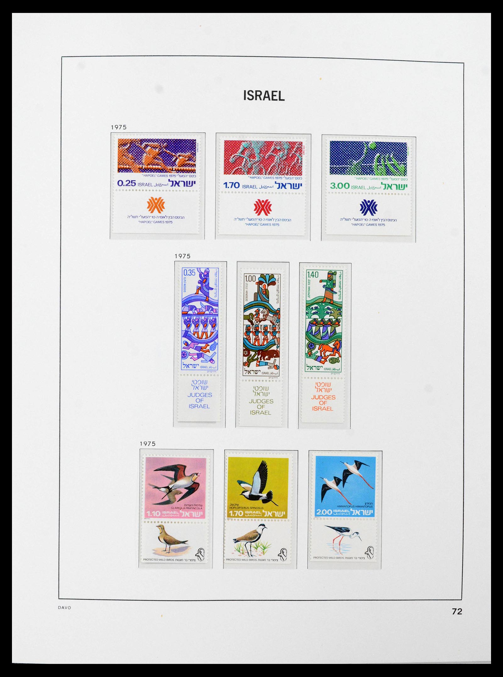 38499 0100 - Postzegelverzameling 38499 Israël compleet 1948-2010.
