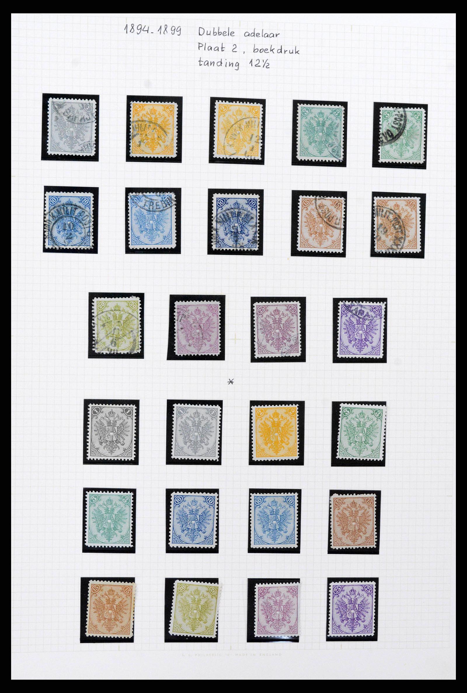 38500 0006 - Postzegelverzameling 38500 Bosnië speciaalverzameling 1879-1919.