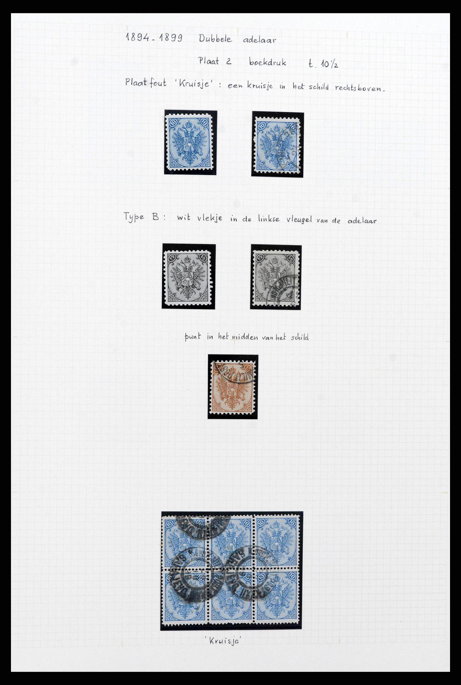 38500 0013 - Postzegelverzameling 38500 Bosnië speciaalverzameling 1879-1919.