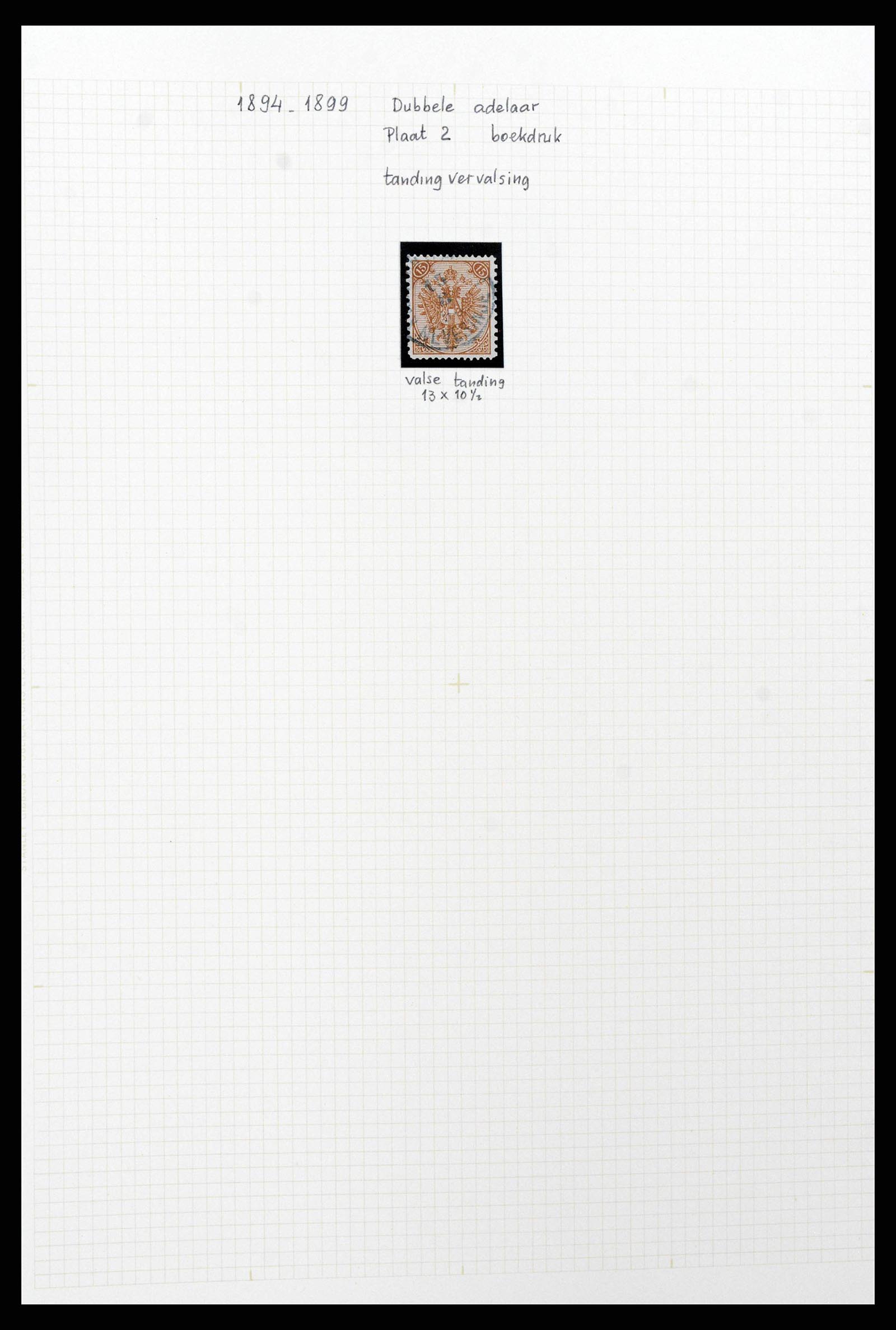 38500 0021 - Postzegelverzameling 38500 Bosnië speciaalverzameling 1879-1919.