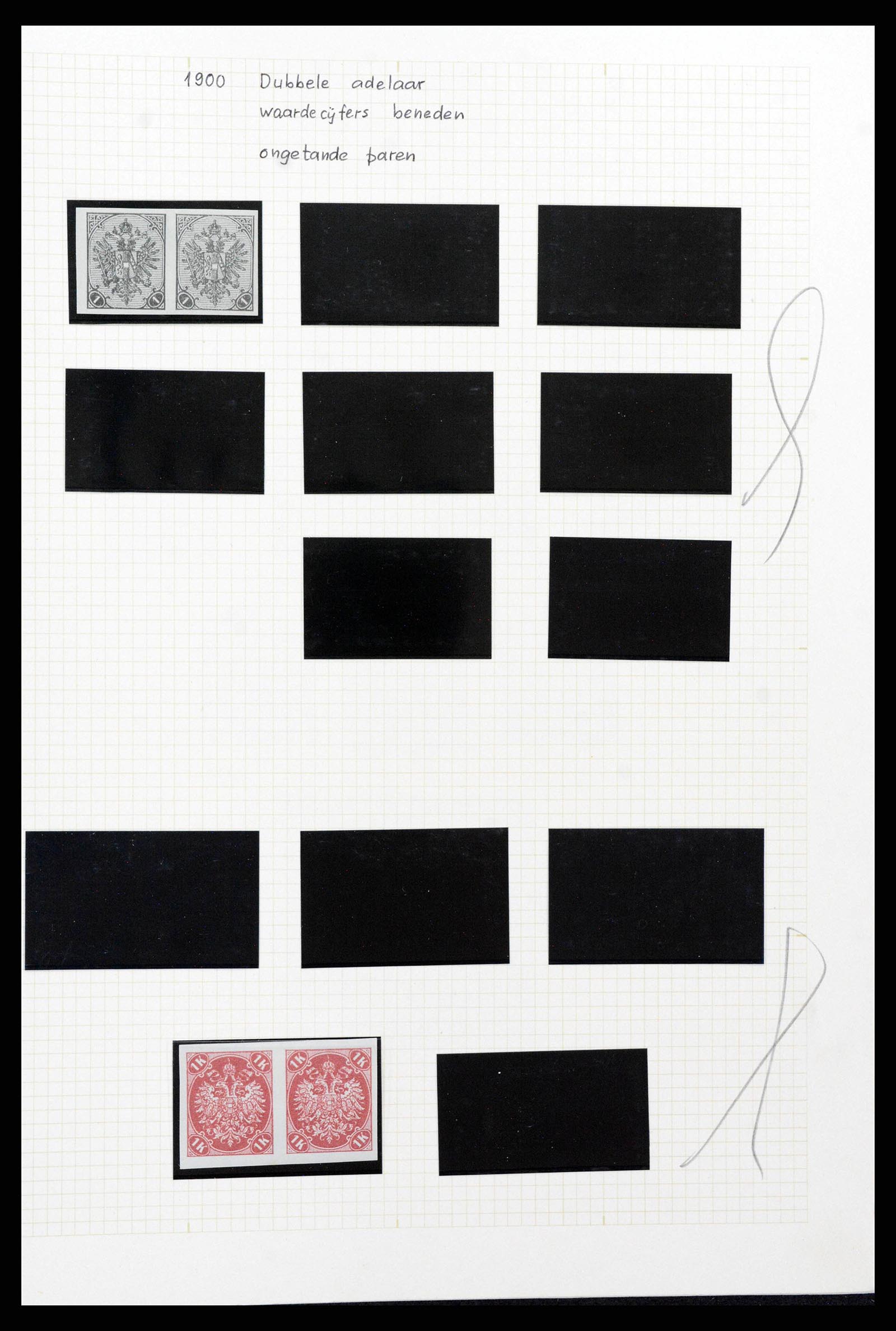 38500 0045 - Postzegelverzameling 38500 Bosnië speciaalverzameling 1879-1919.