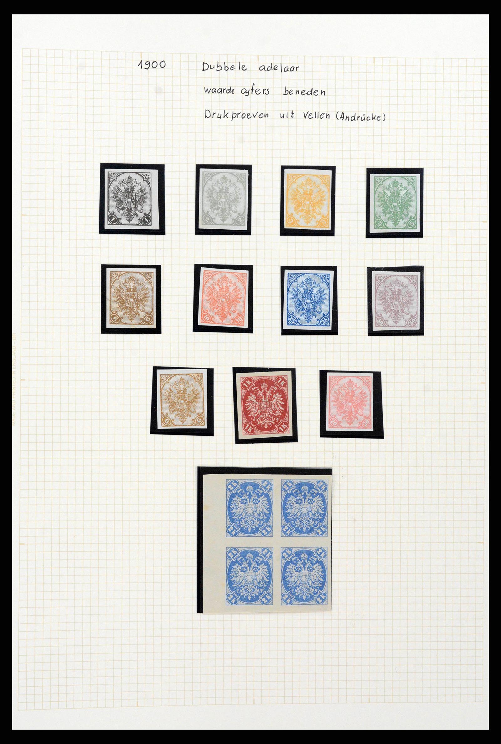 38500 0046 - Postzegelverzameling 38500 Bosnië speciaalverzameling 1879-1919.