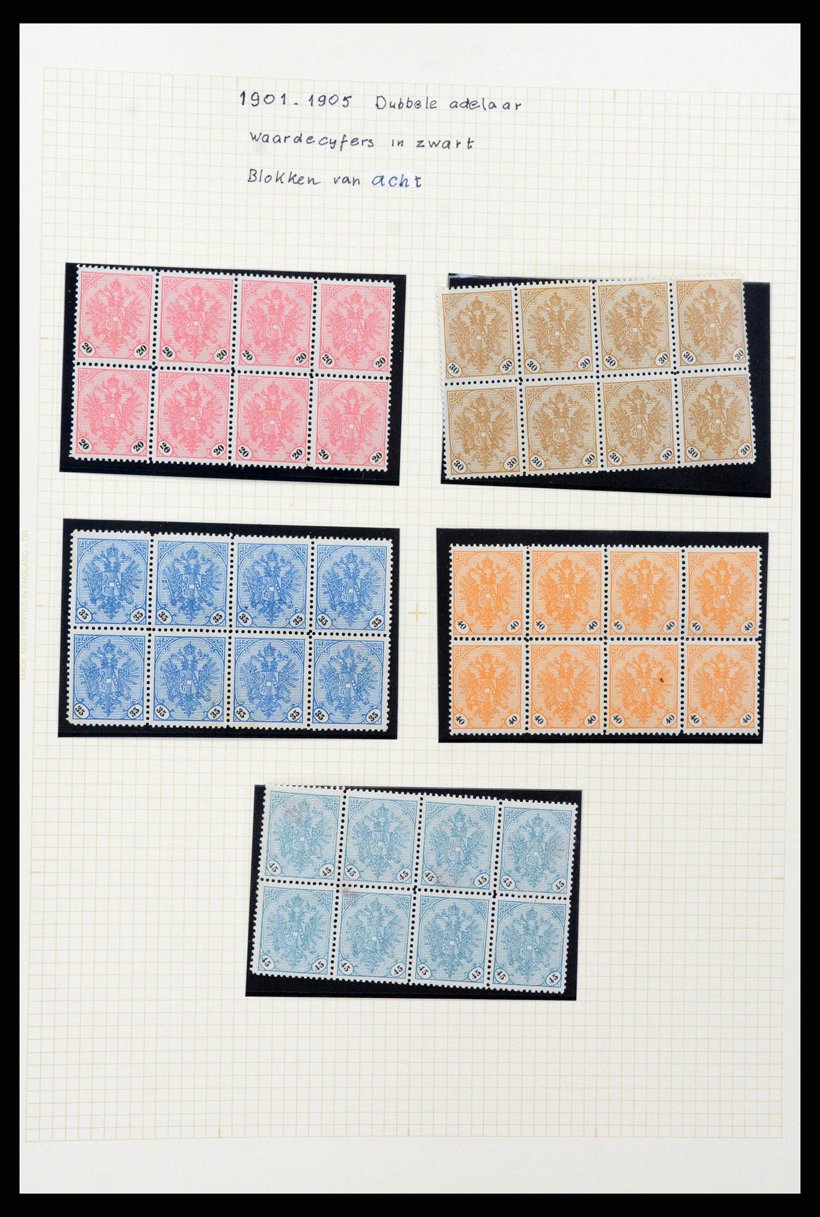 38500 0053 - Postzegelverzameling 38500 Bosnië speciaalverzameling 1879-1919.