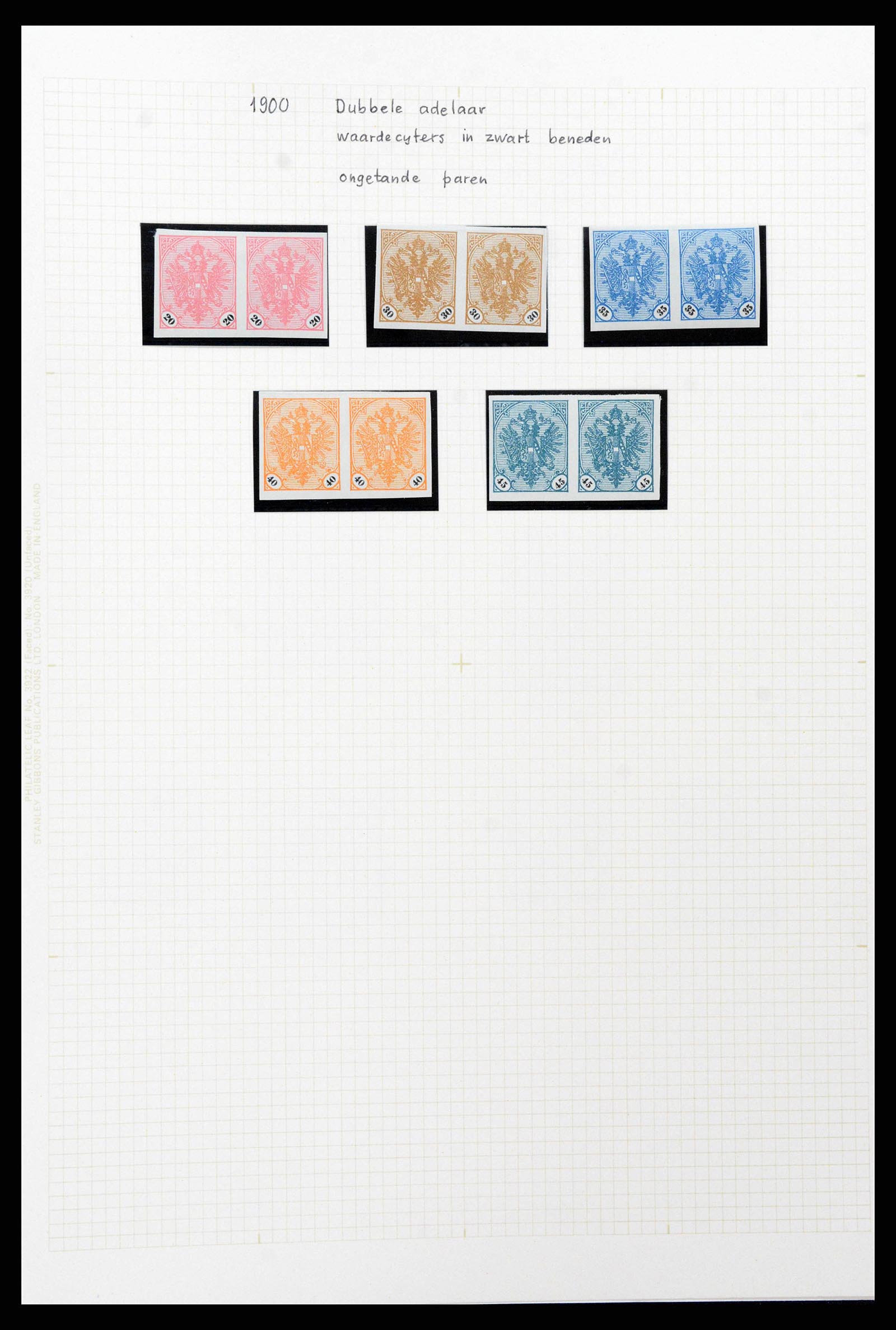 38500 0057 - Postzegelverzameling 38500 Bosnië speciaalverzameling 1879-1919.