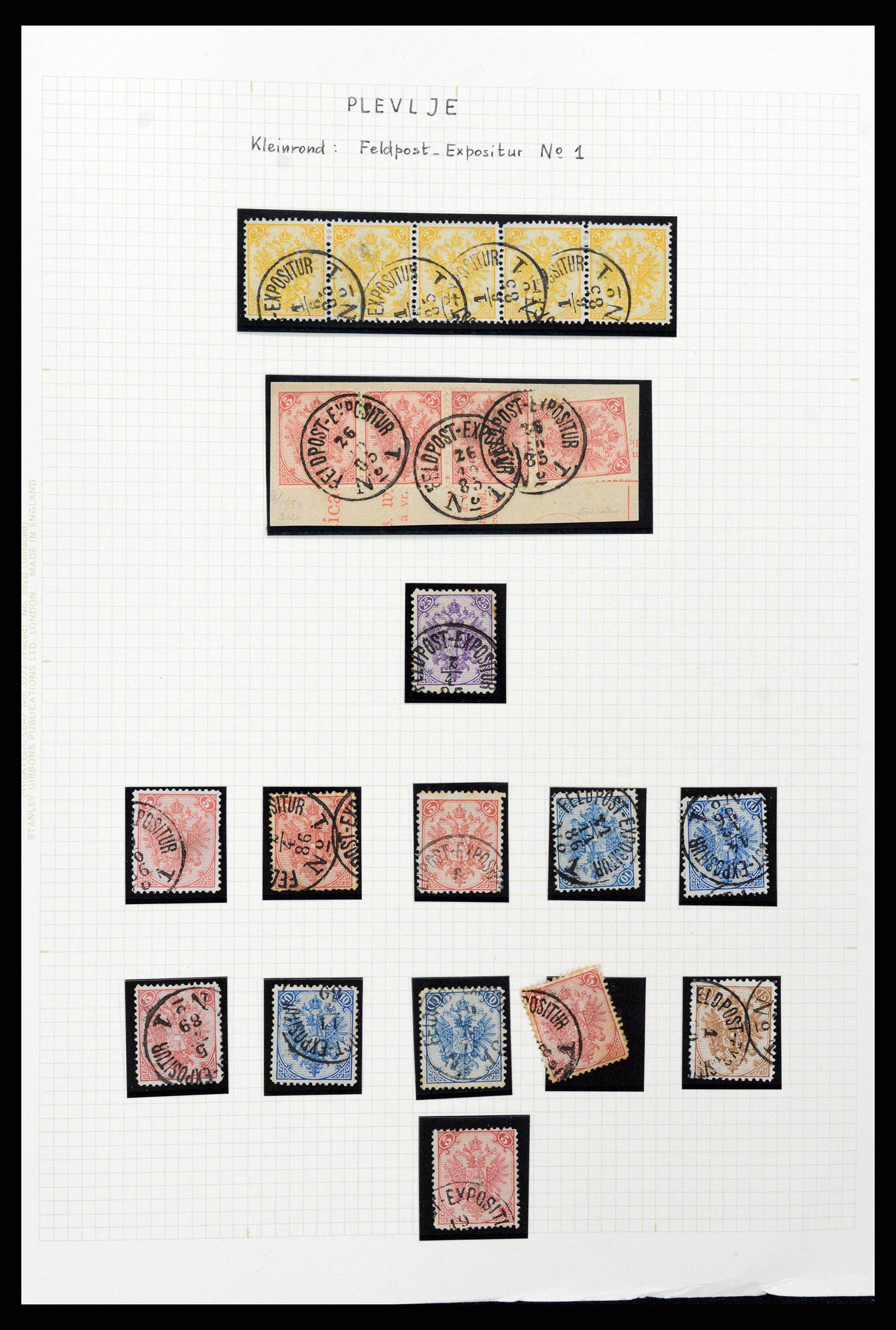 38500 0060 - Postzegelverzameling 38500 Bosnië speciaalverzameling 1879-1919.