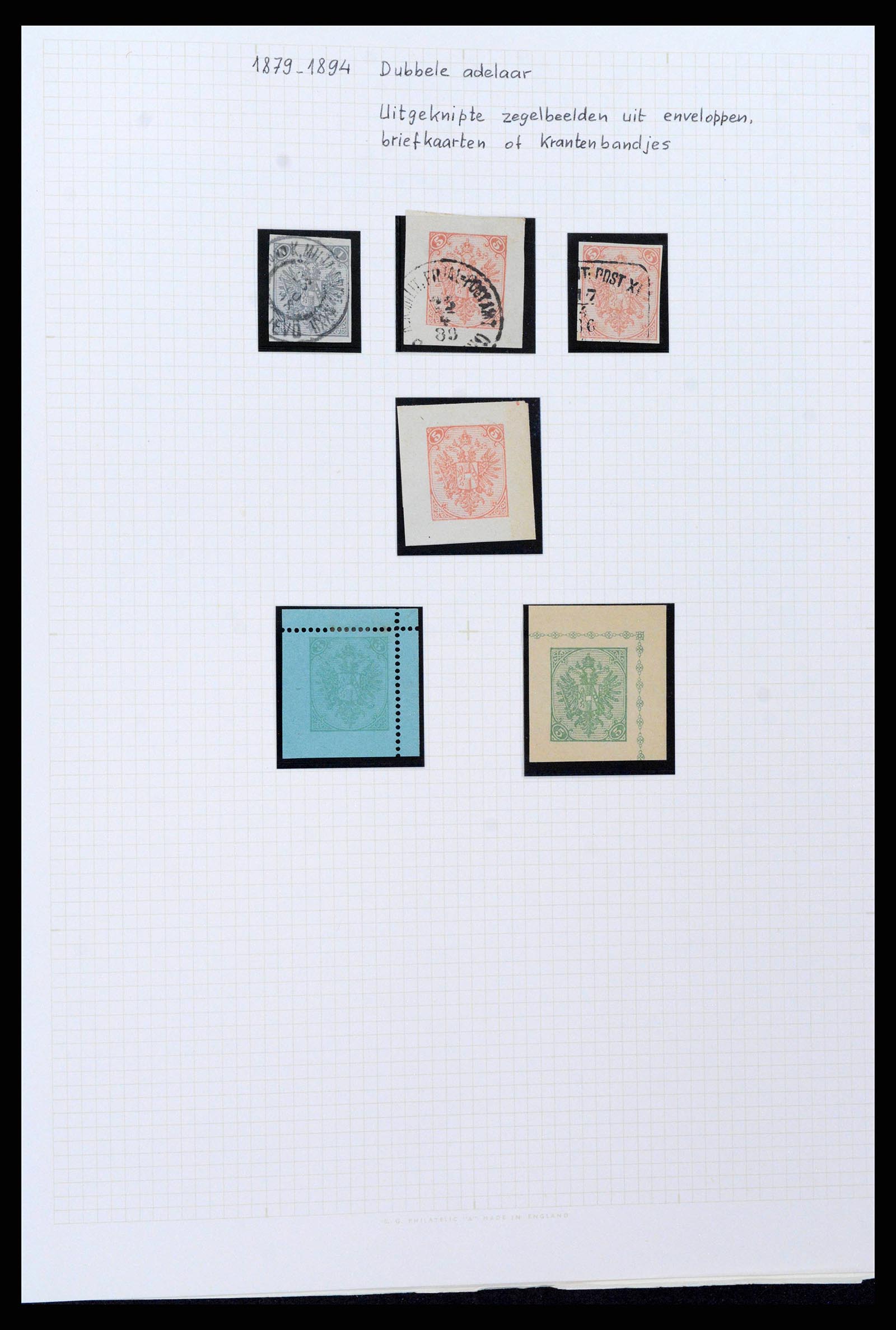 38500 0266 - Postzegelverzameling 38500 Bosnië speciaalverzameling 1879-1919.