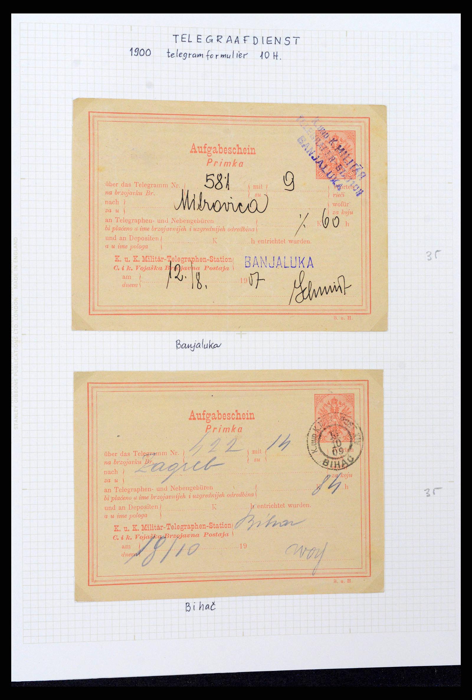 38500 0271 - Postzegelverzameling 38500 Bosnië speciaalverzameling 1879-1919.