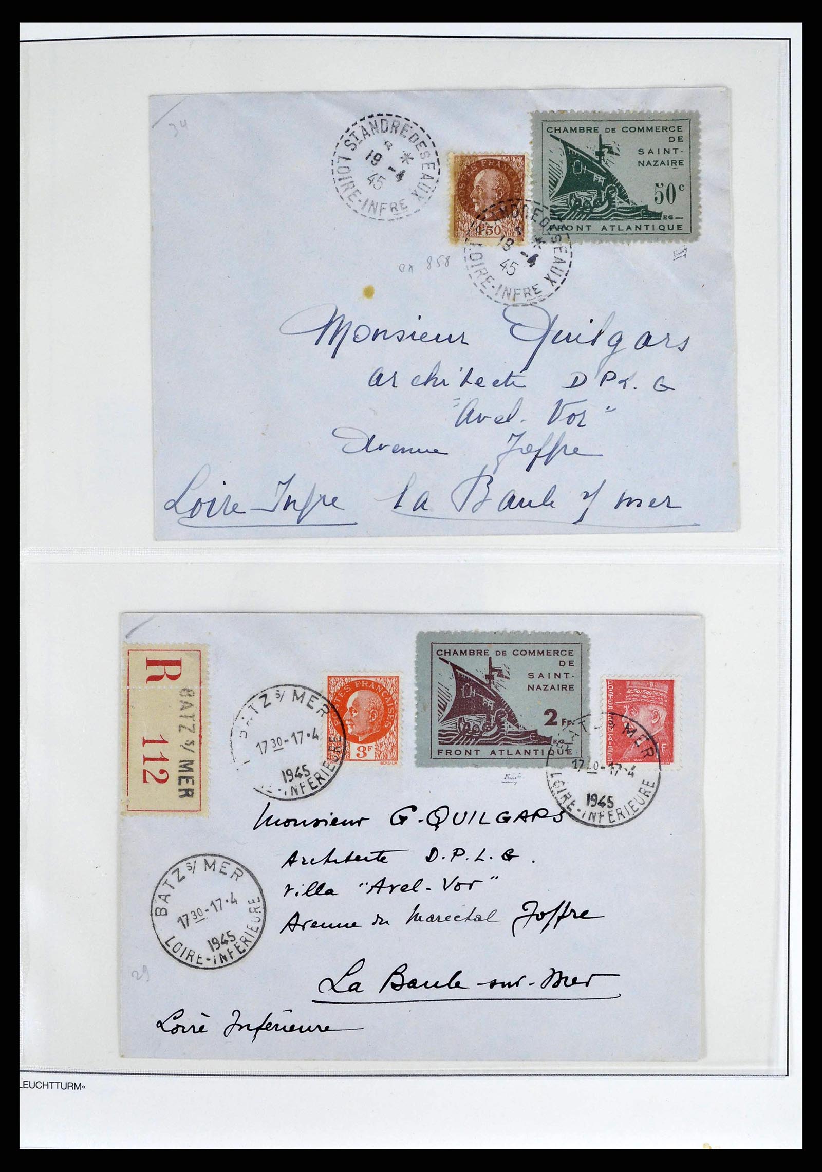 38501 0003 - Postzegelverzameling 38501 Duitse gebieden en bezettingen 1920-1945.