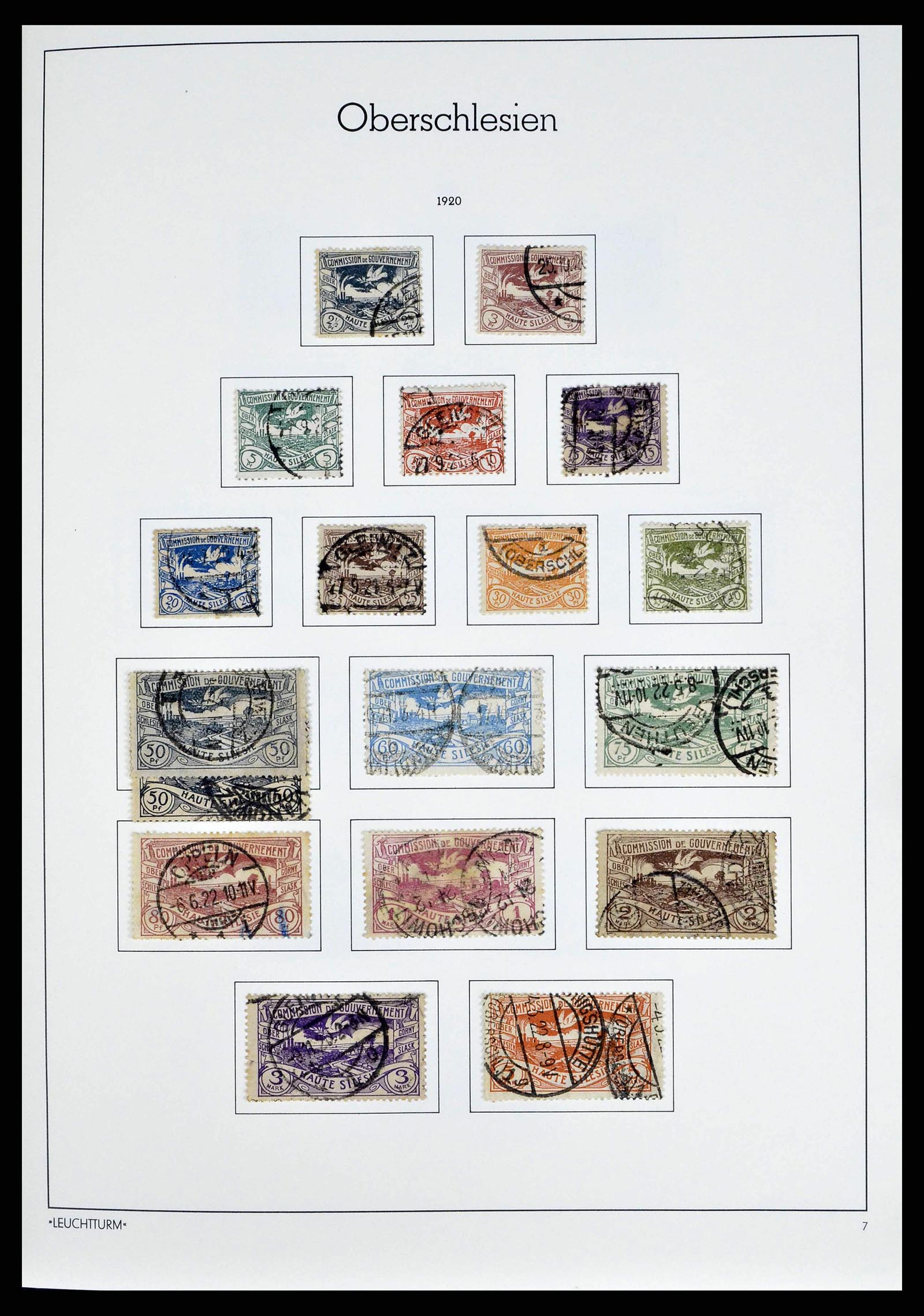 38501 0010 - Stamp collection 38501 German territories and occupations 1920-1945.