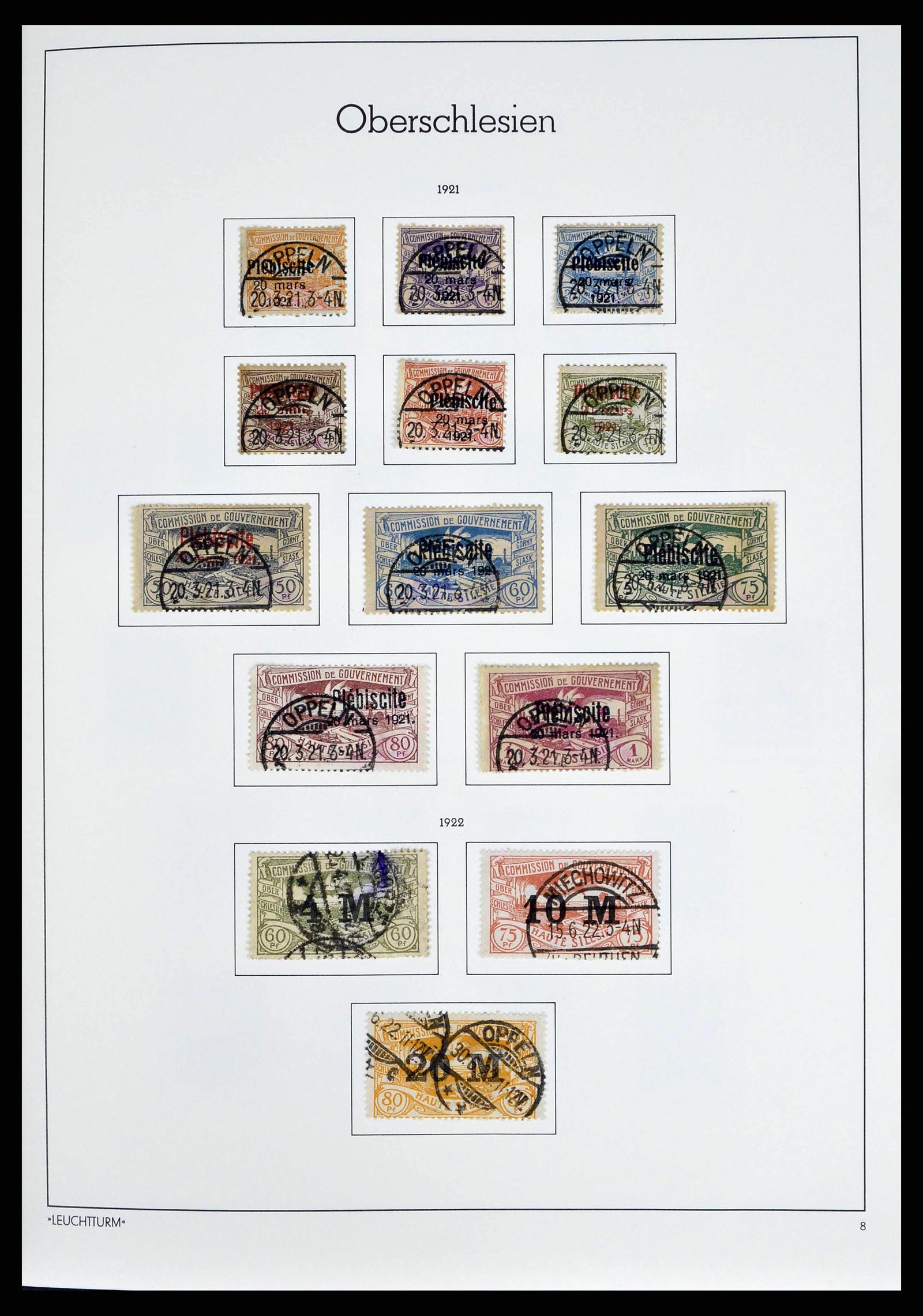 38501 0011 - Stamp collection 38501 German territories and occupations 1920-1945.