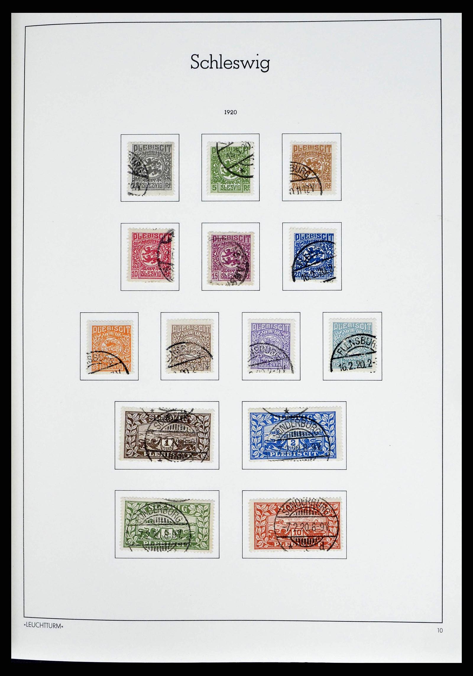 38501 0013 - Stamp collection 38501 German territories and occupations 1920-1945.