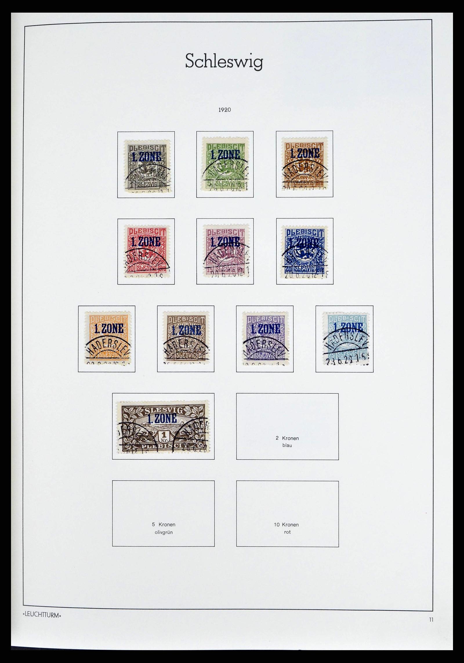 38501 0014 - Stamp collection 38501 German territories and occupations 1920-1945.