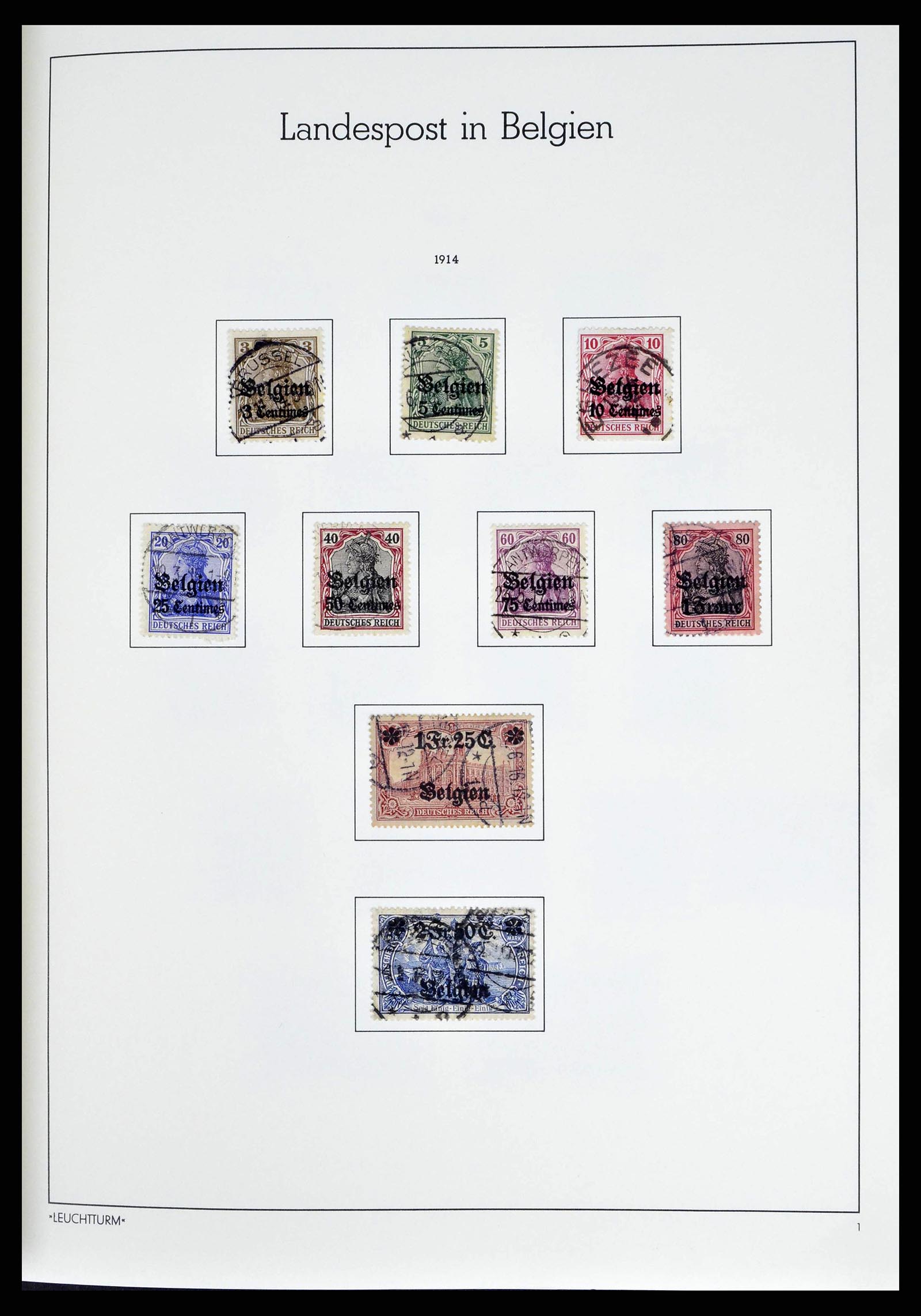 38501 0016 - Stamp collection 38501 German territories and occupations 1920-1945.